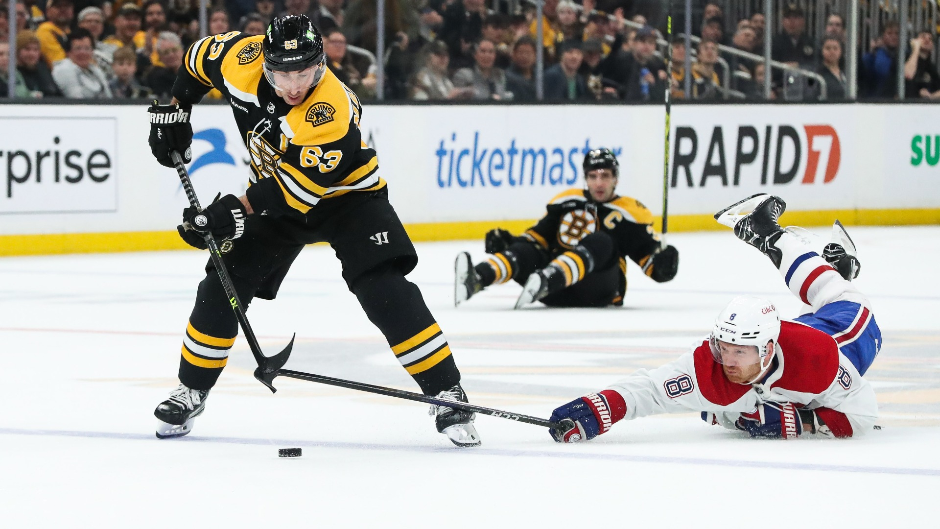 Boston Bruins forward Brad Marchand