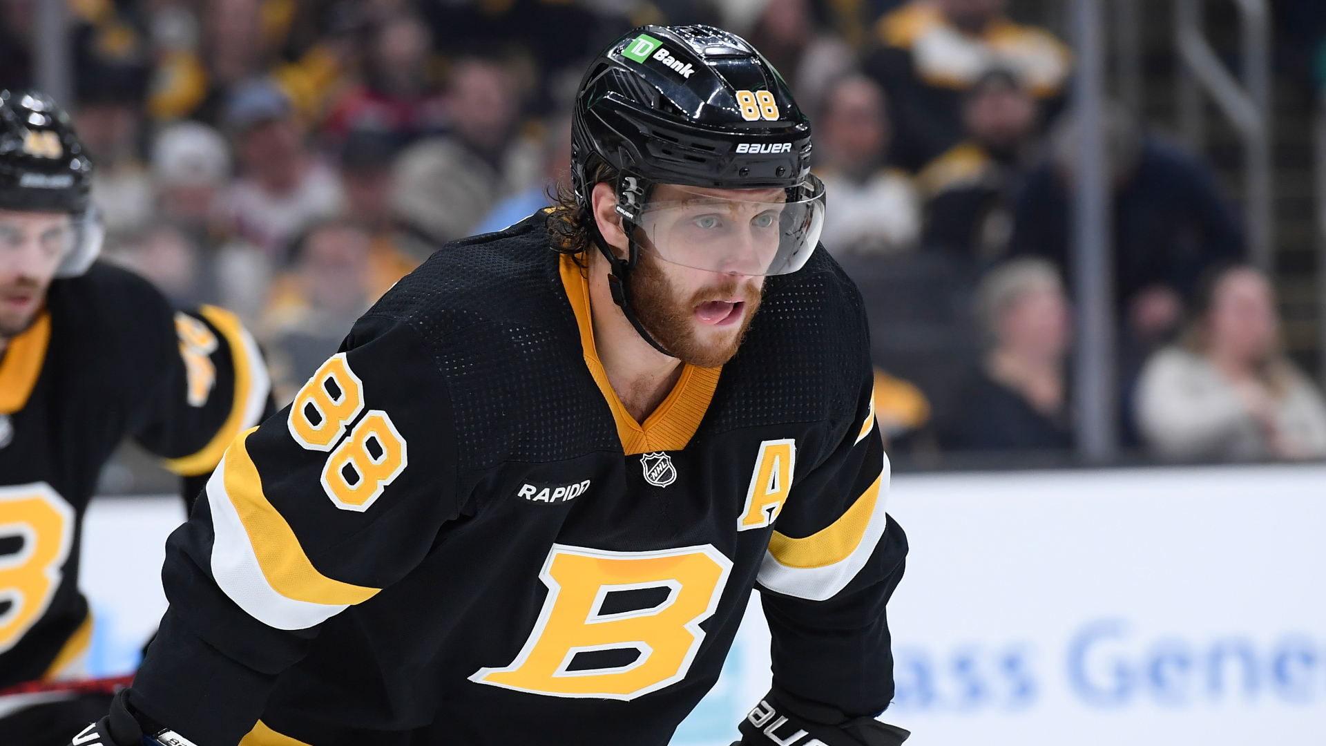 Boston Bruins forward David Pastrnak