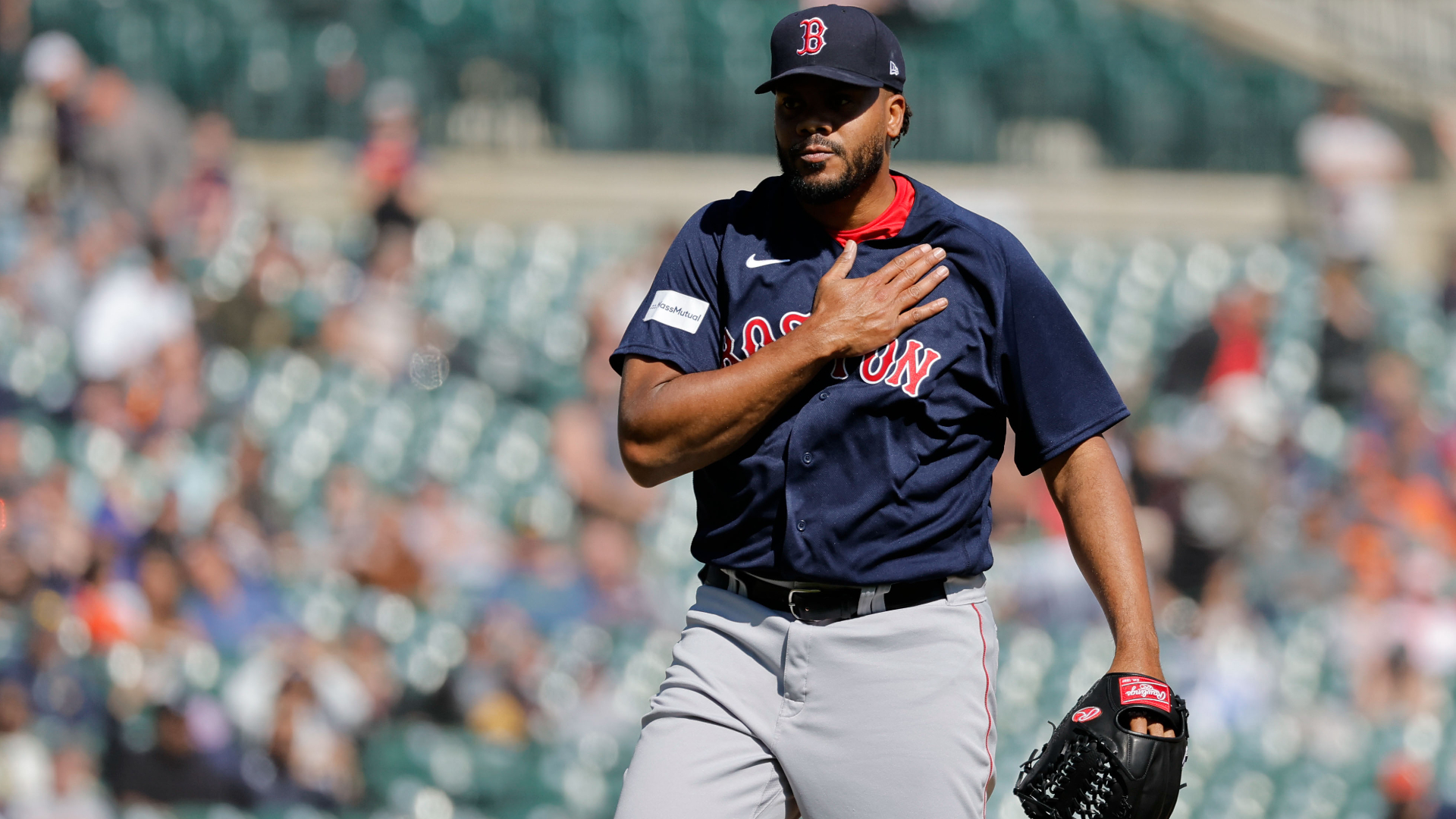 Boston Red Sox pitcher Kenley Jansen