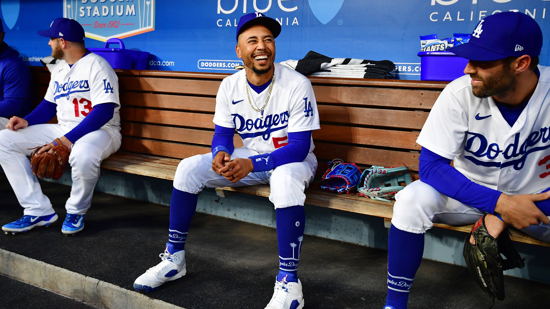 Los Angeles Dodgers right fielder/shortstop Mookie Betts