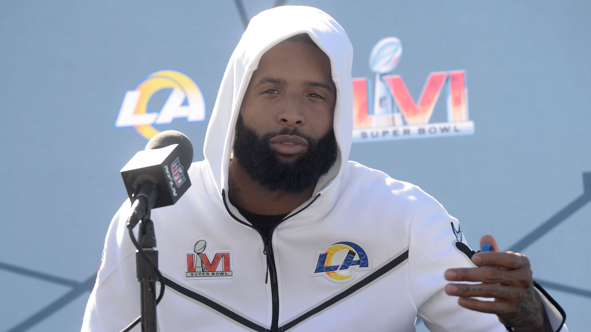 Free agent NFL wide receiver Odell Beckham Jr.