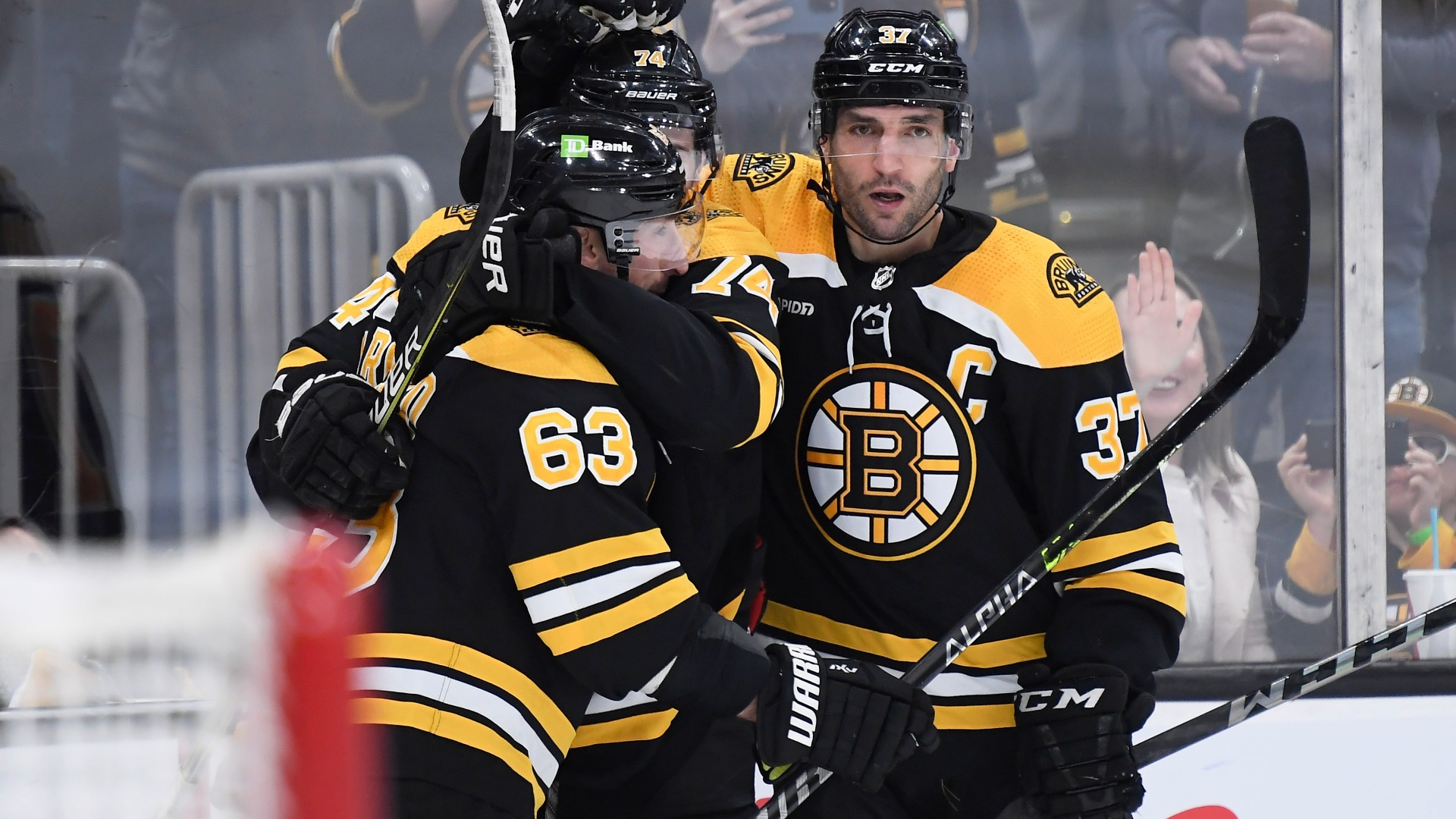 Boston Bruins center Patrice Bergeron
