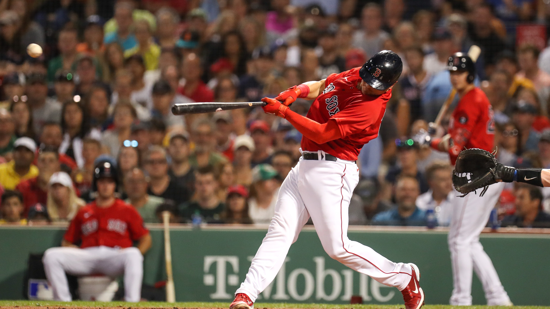 Boston Red Sox catcher Reese McGuire