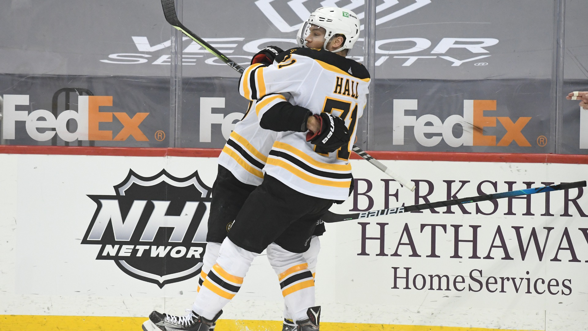Boston Bruins forward Taylor Hall