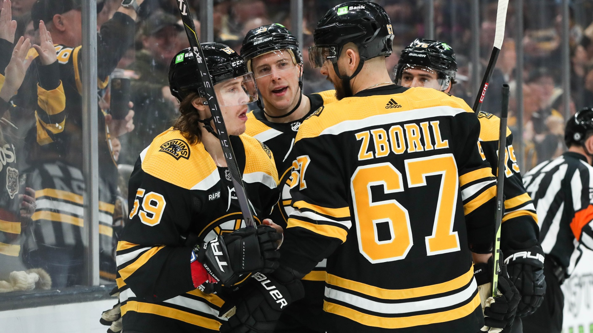 Boston Bruins forward Tyler Bertuzzi