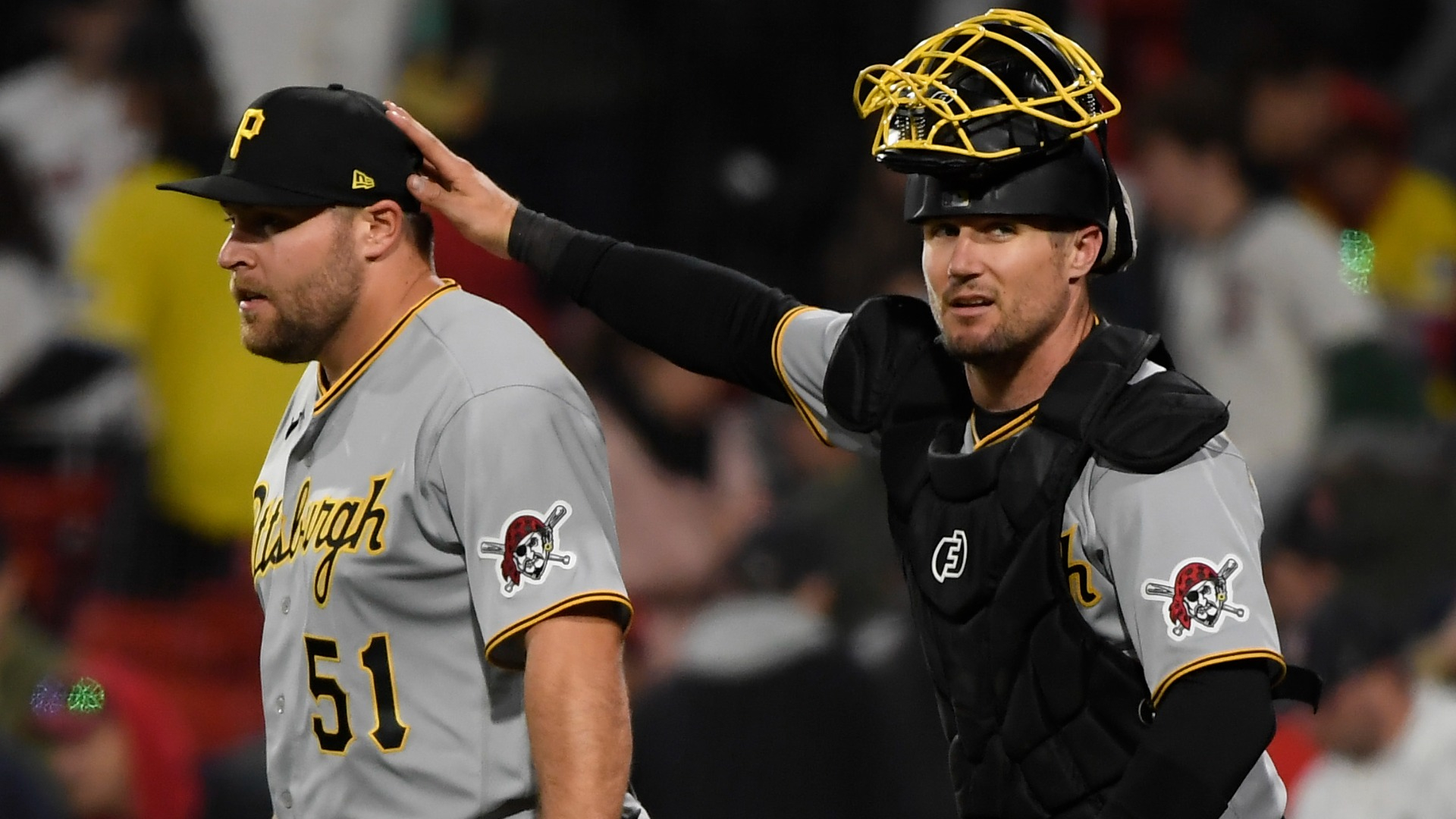Pittsburgh Pirates catcher Tyler Heineman