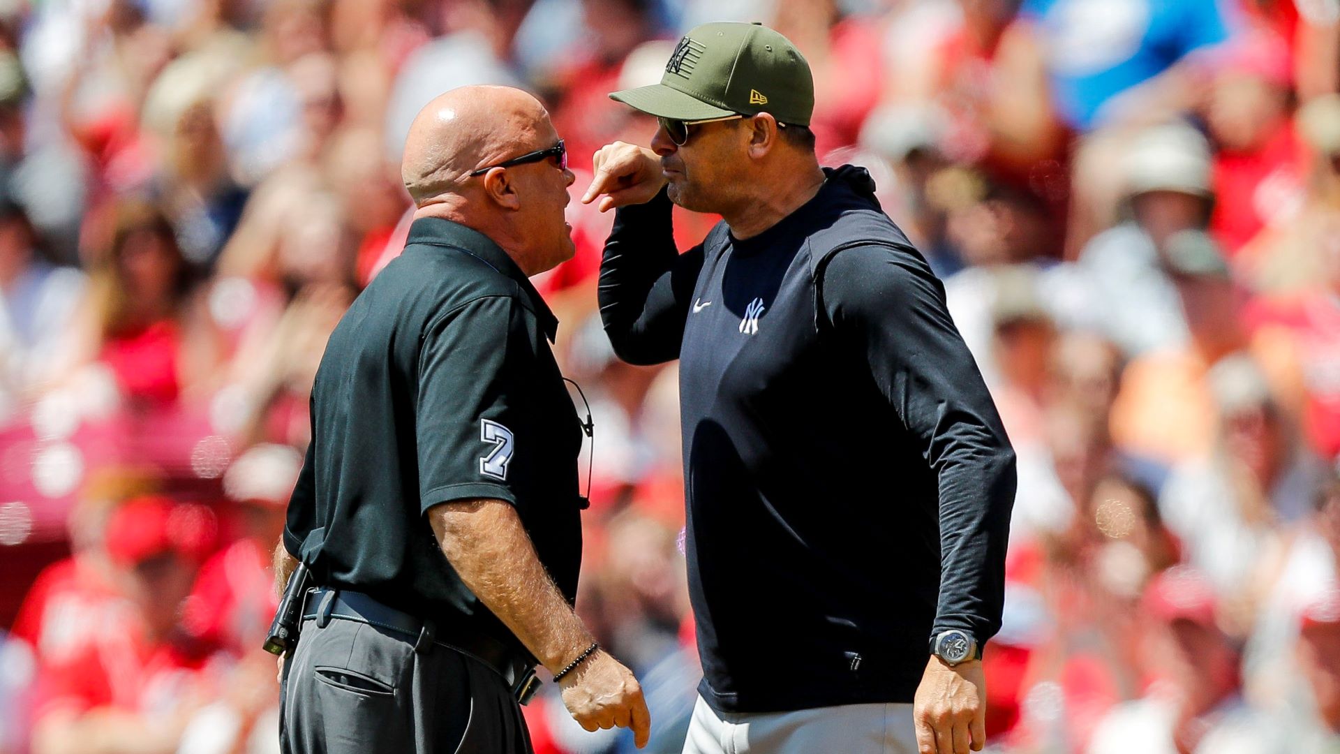 New York Yankees manager Aaron Boone