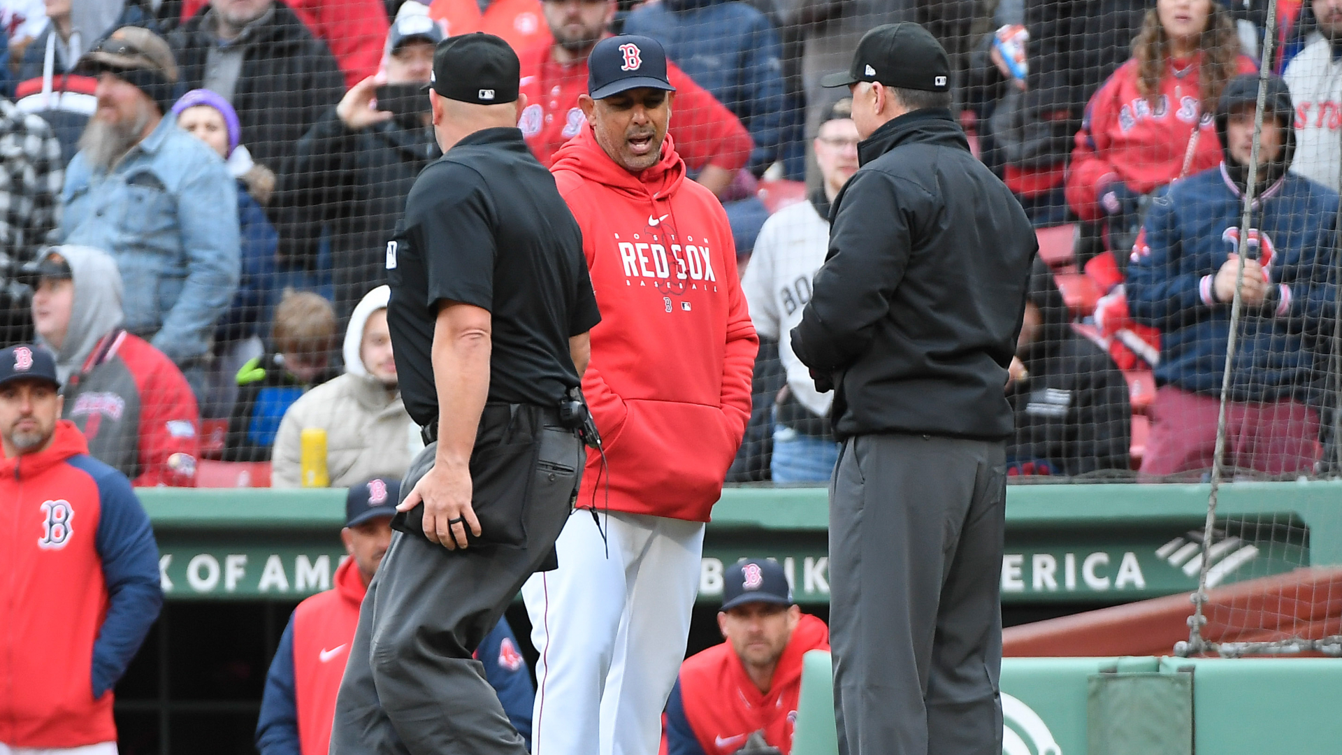 Boston Red Sox manager Alex Cora