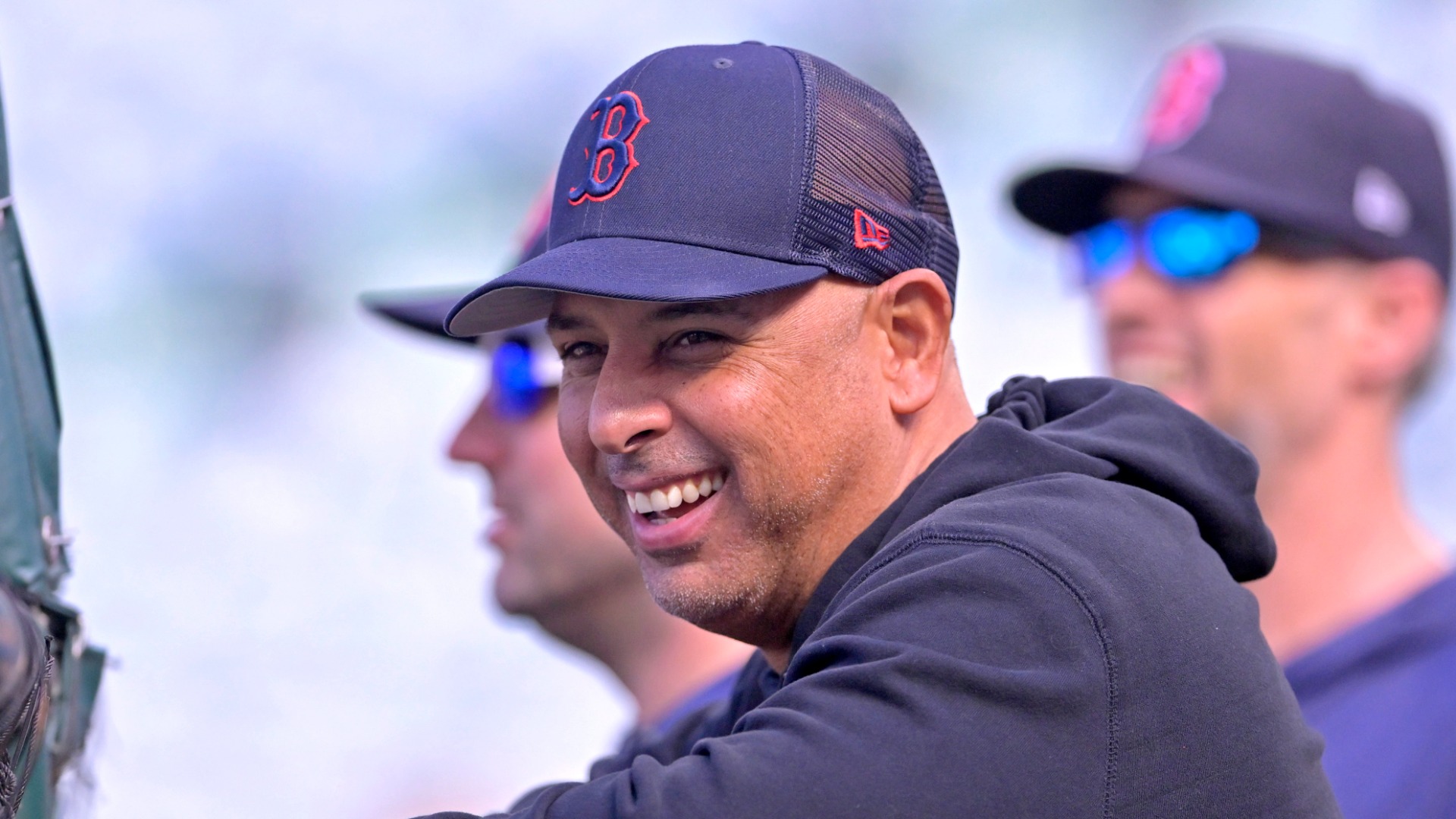 Boston Red Sox manager Alex Cora