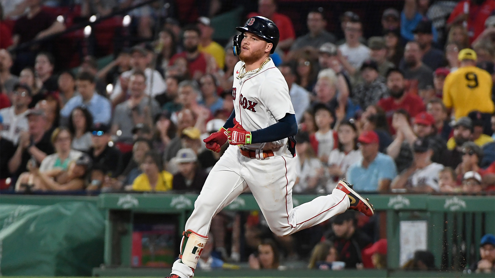 Boston Red Sox right fielder Alex Verdugo