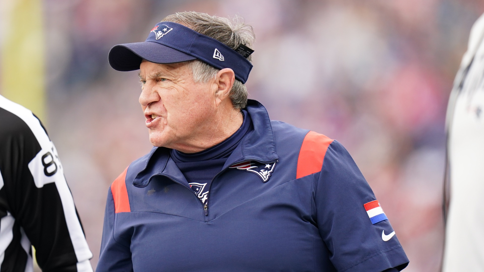 New England Patriots head coach Bill Belichick