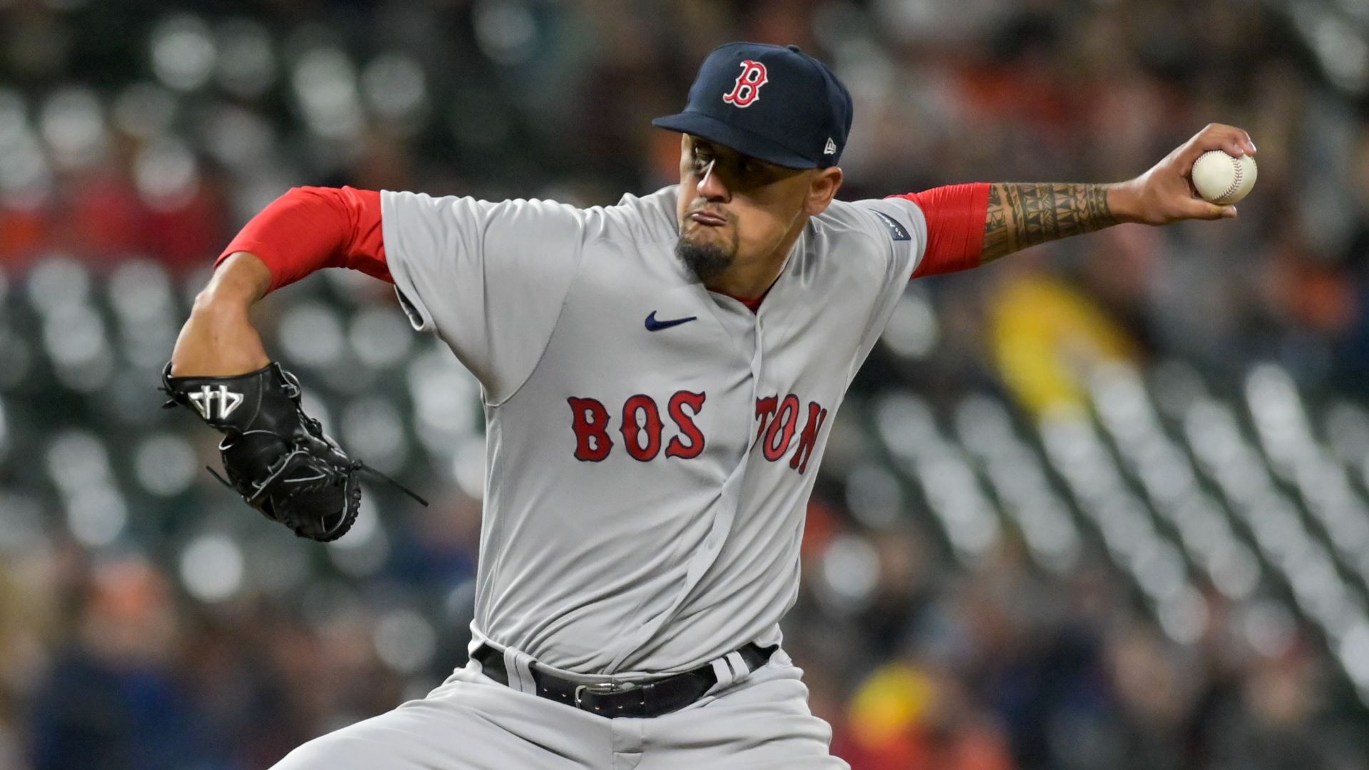 Boston Red Sox reliever Brennan Bernardino