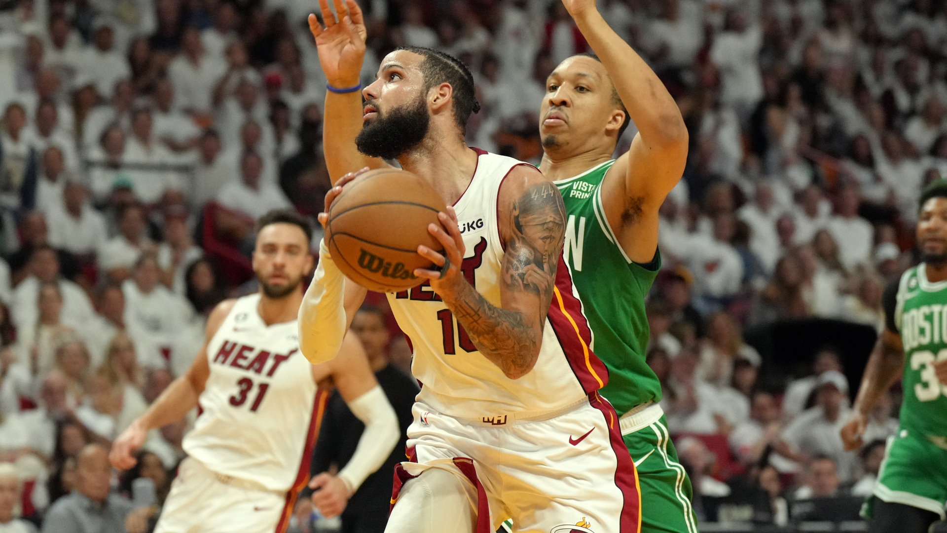 Miami Heat forward Caleb Martin