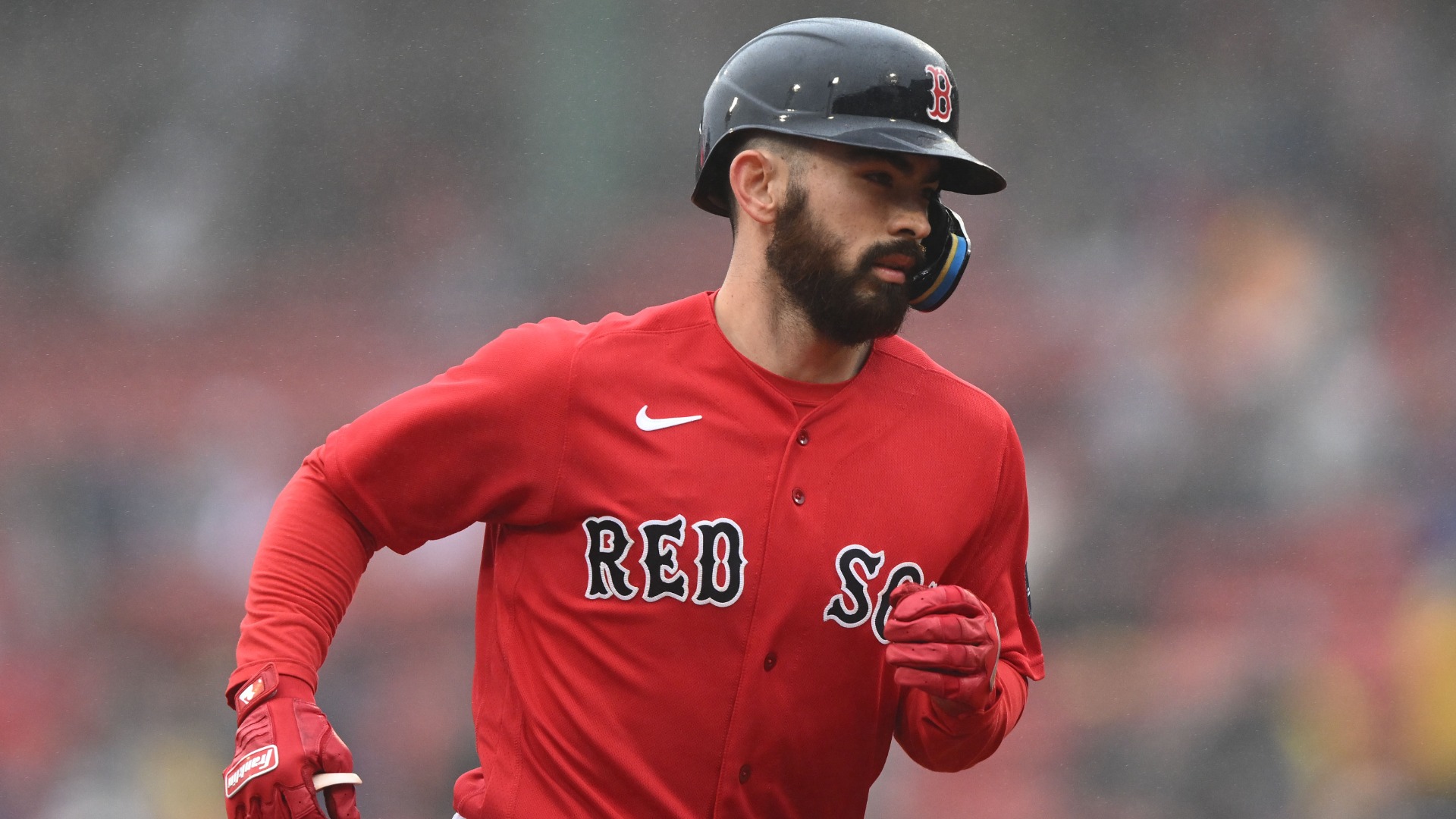 Boston Red Sox catcher Connor Wong