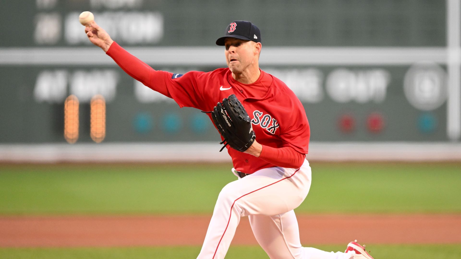 Boston Red Sox pitcher Corey Kluber