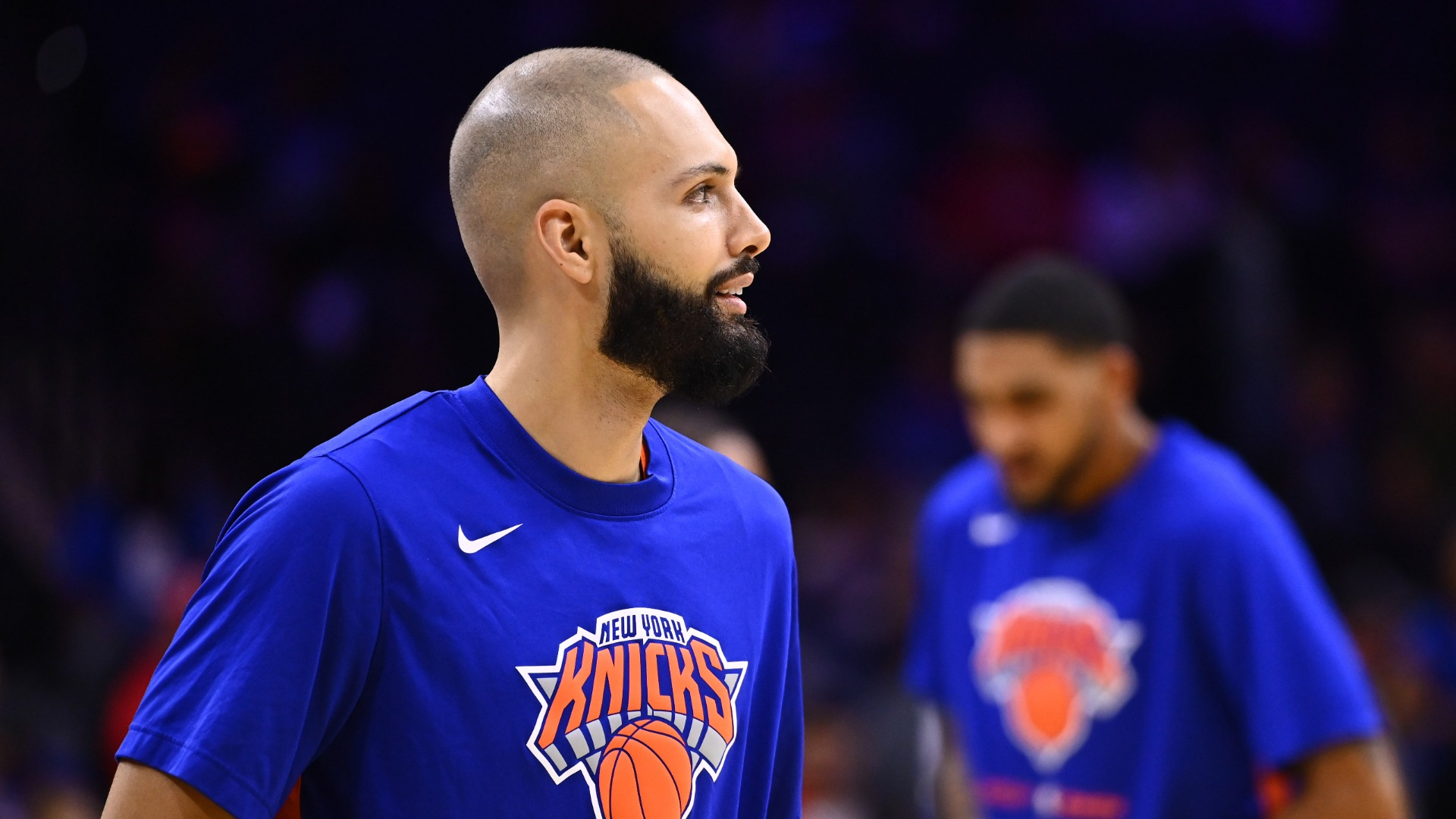 New York Knicks guard Evan Fournier