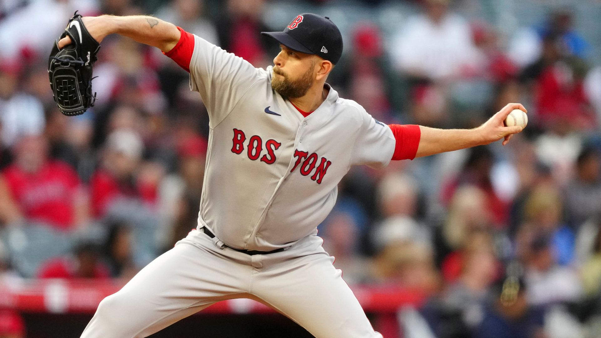 Boston Red Sox pitcher James Paxton