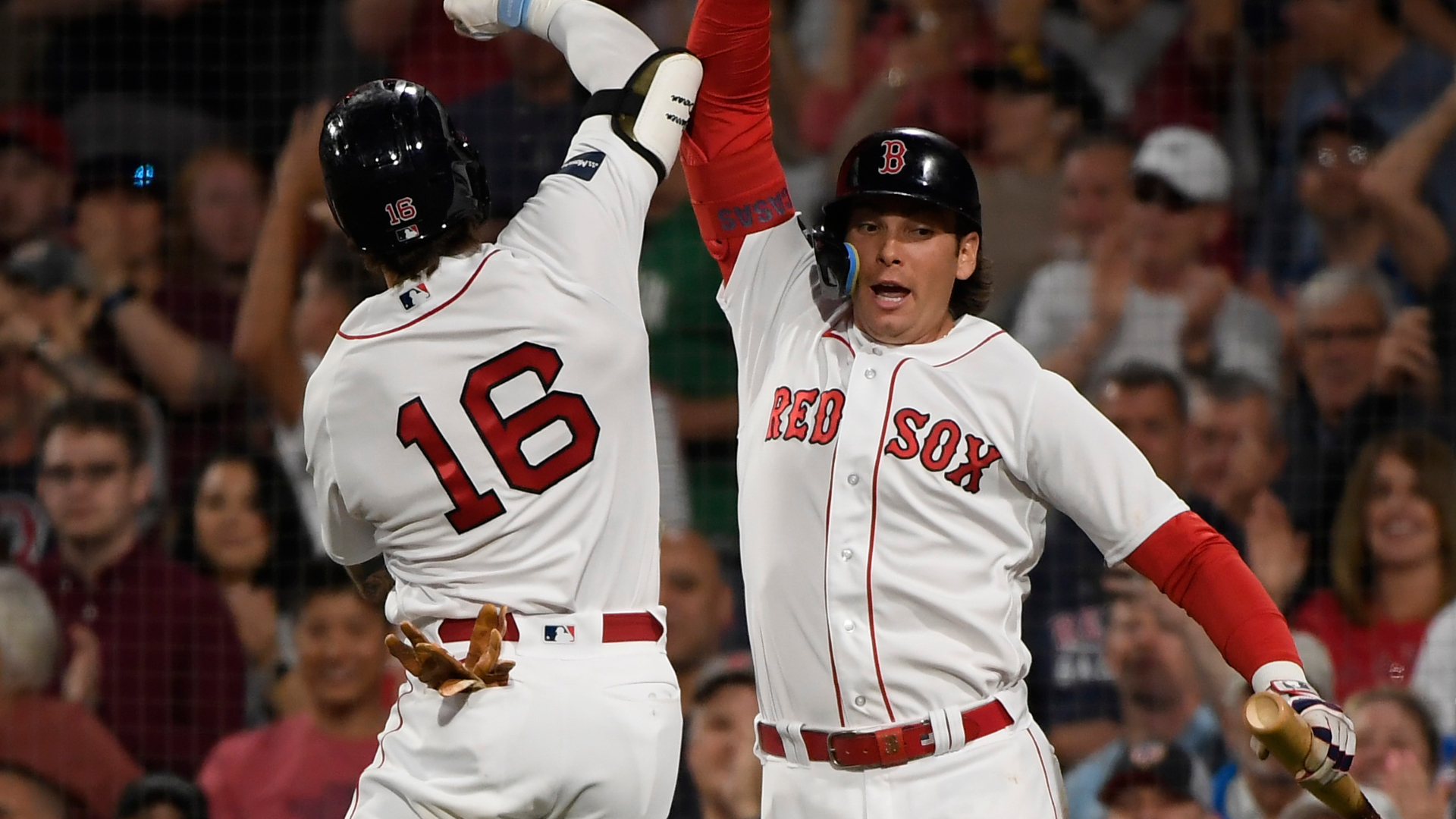 Boston Red Sox outfielder Jarren Duran and first baseman Triston Casas