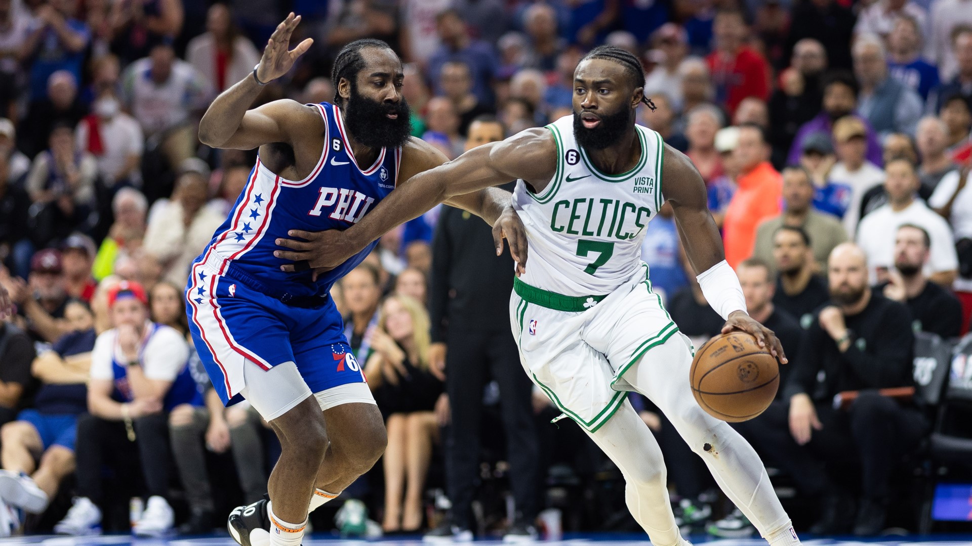 Boston Celtics forward Jaylen Brown