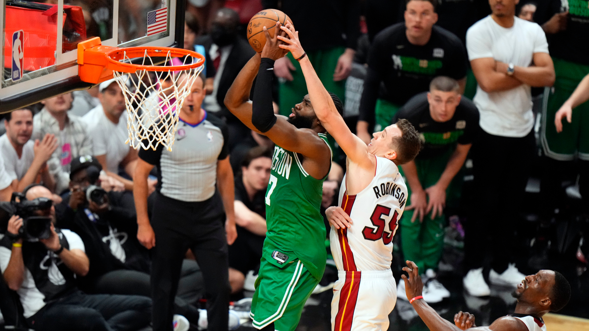 Boston Celtics guard Jaylen Brown