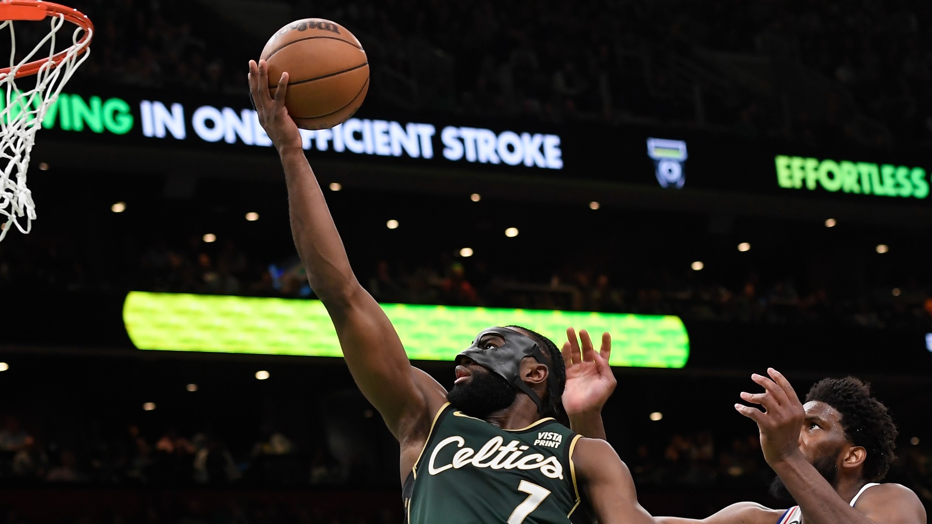 Boston Celtics guard Jaylen Brown