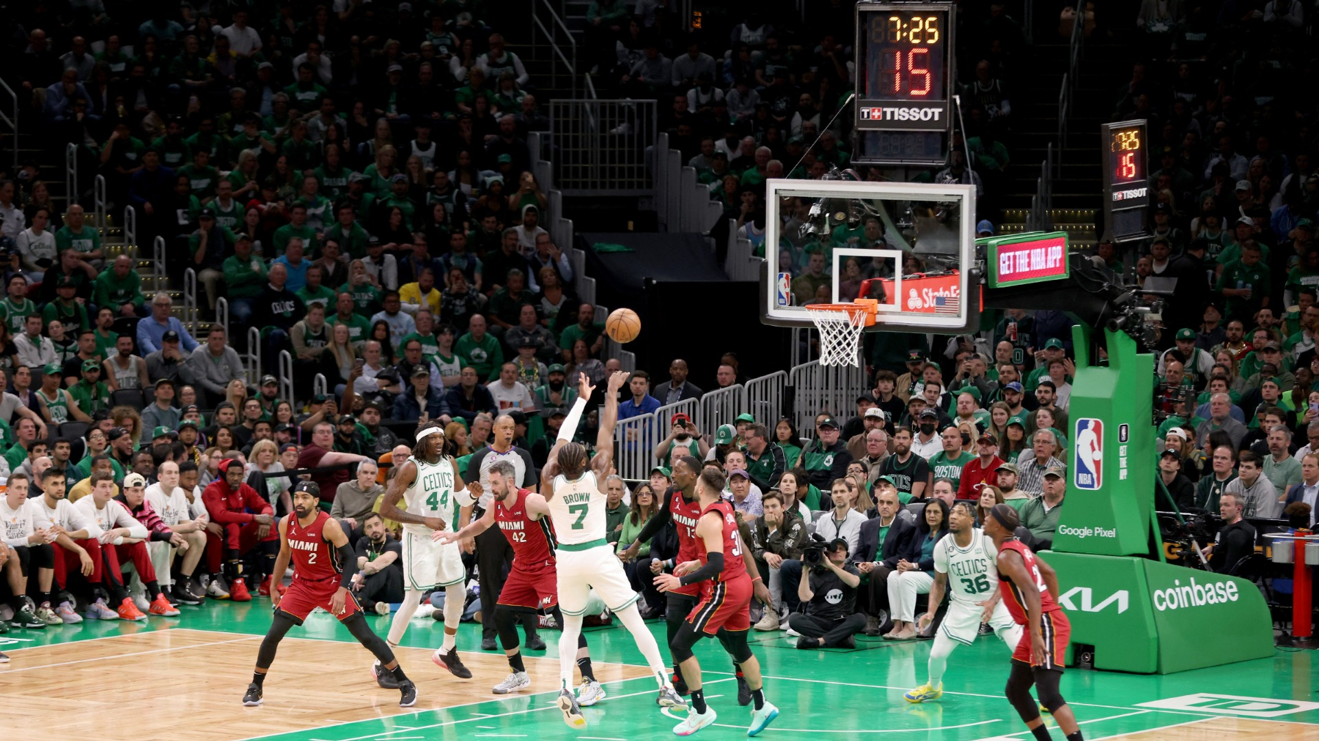 Boston Celtics guard Jaylen Brown