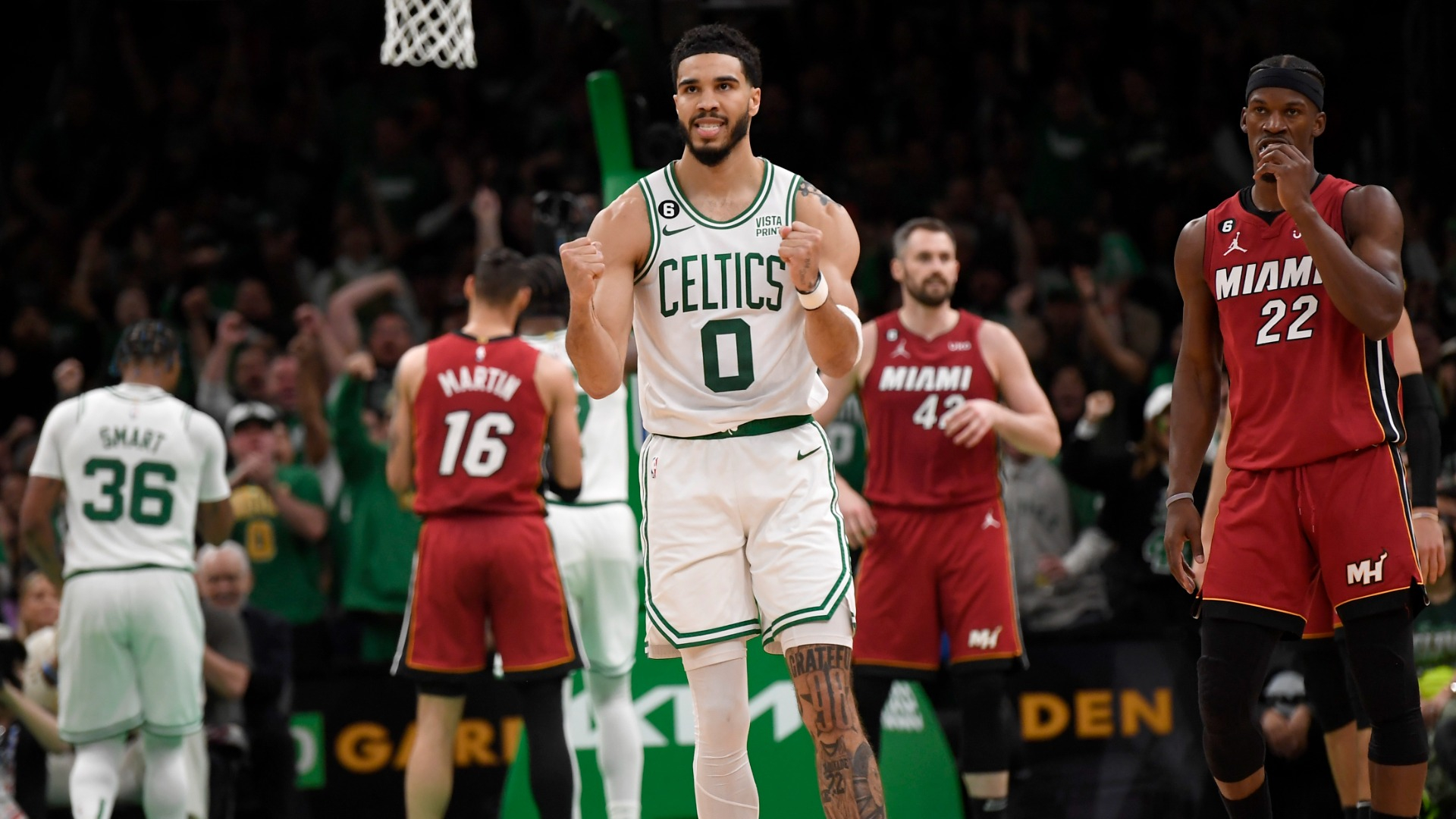 Boston Celtics forward Jayson Tatum
