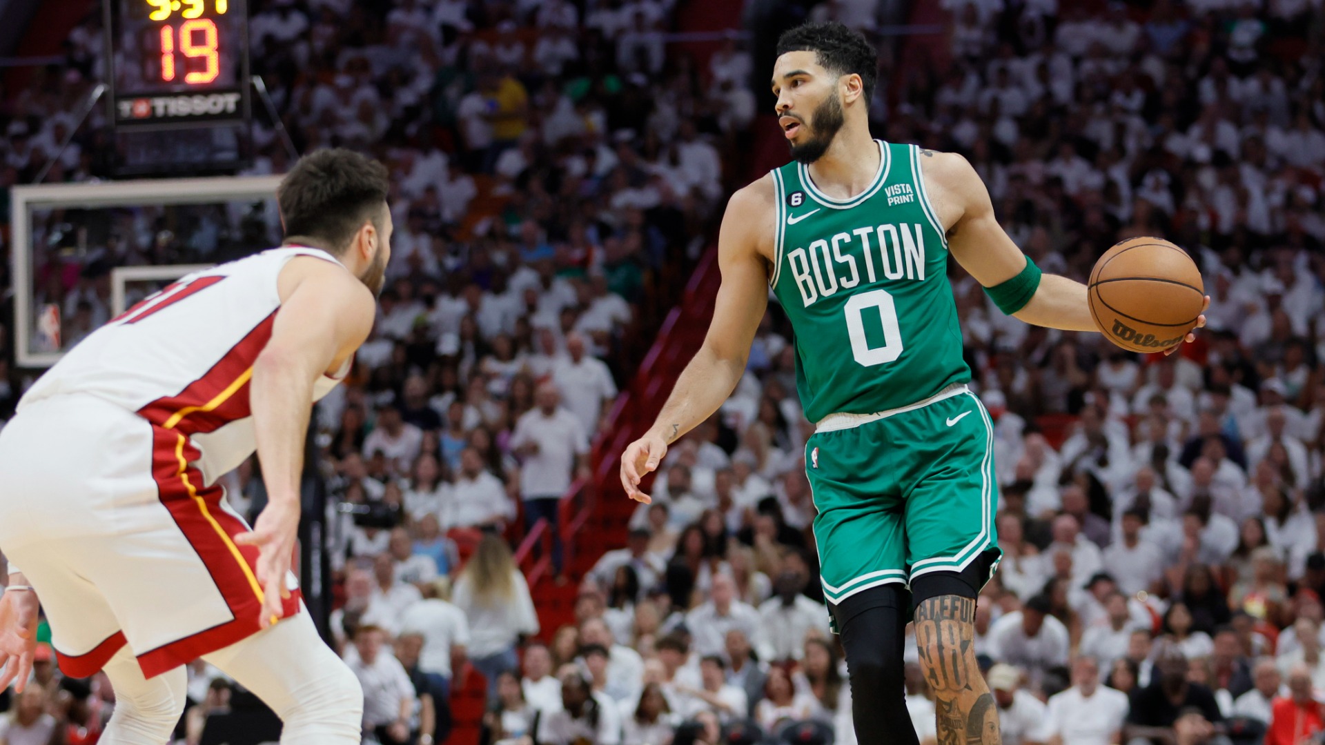 Boston Celtics forward Jayson Tatum