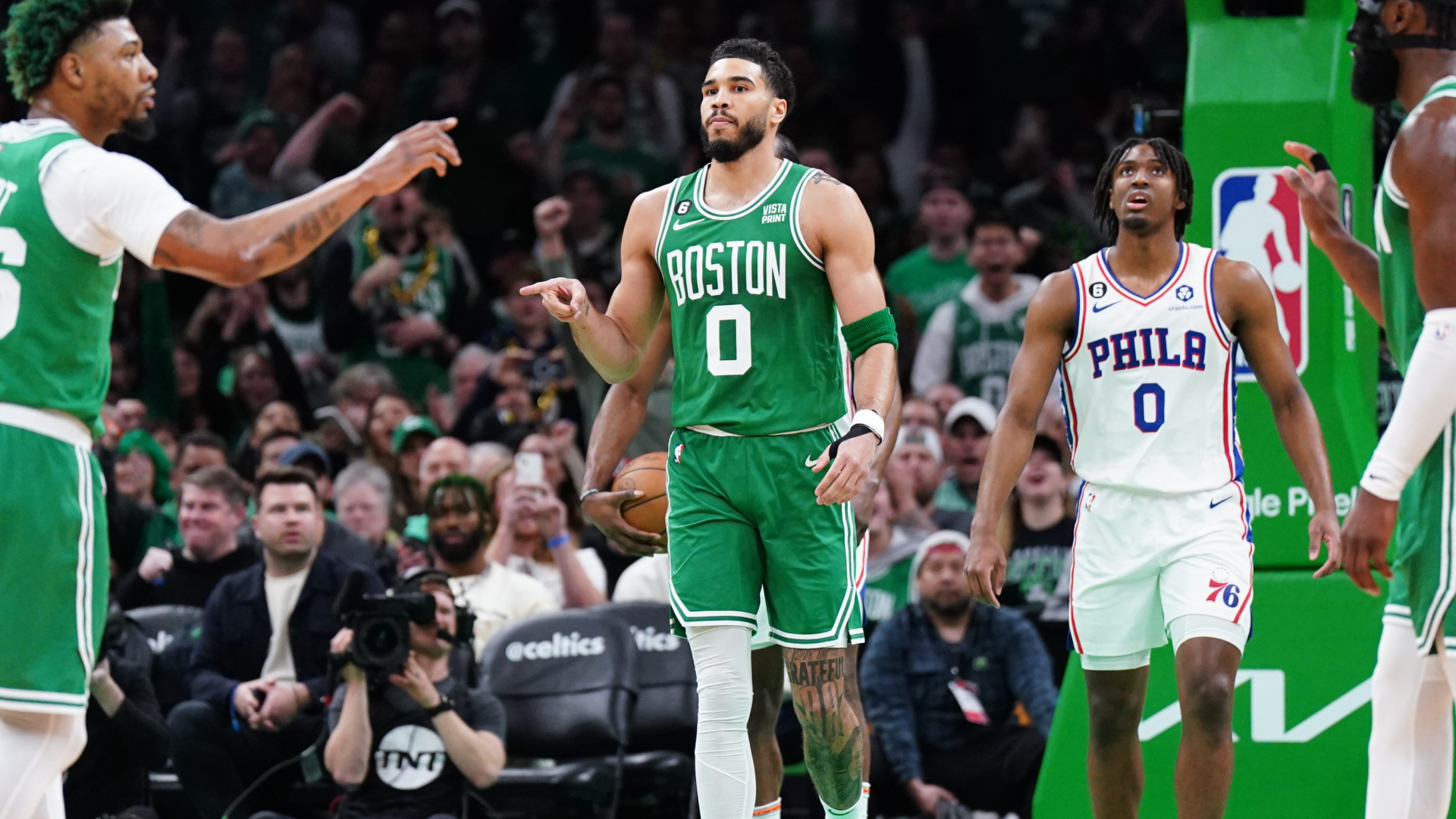 Boston Celtics forward Jayson Tatum
