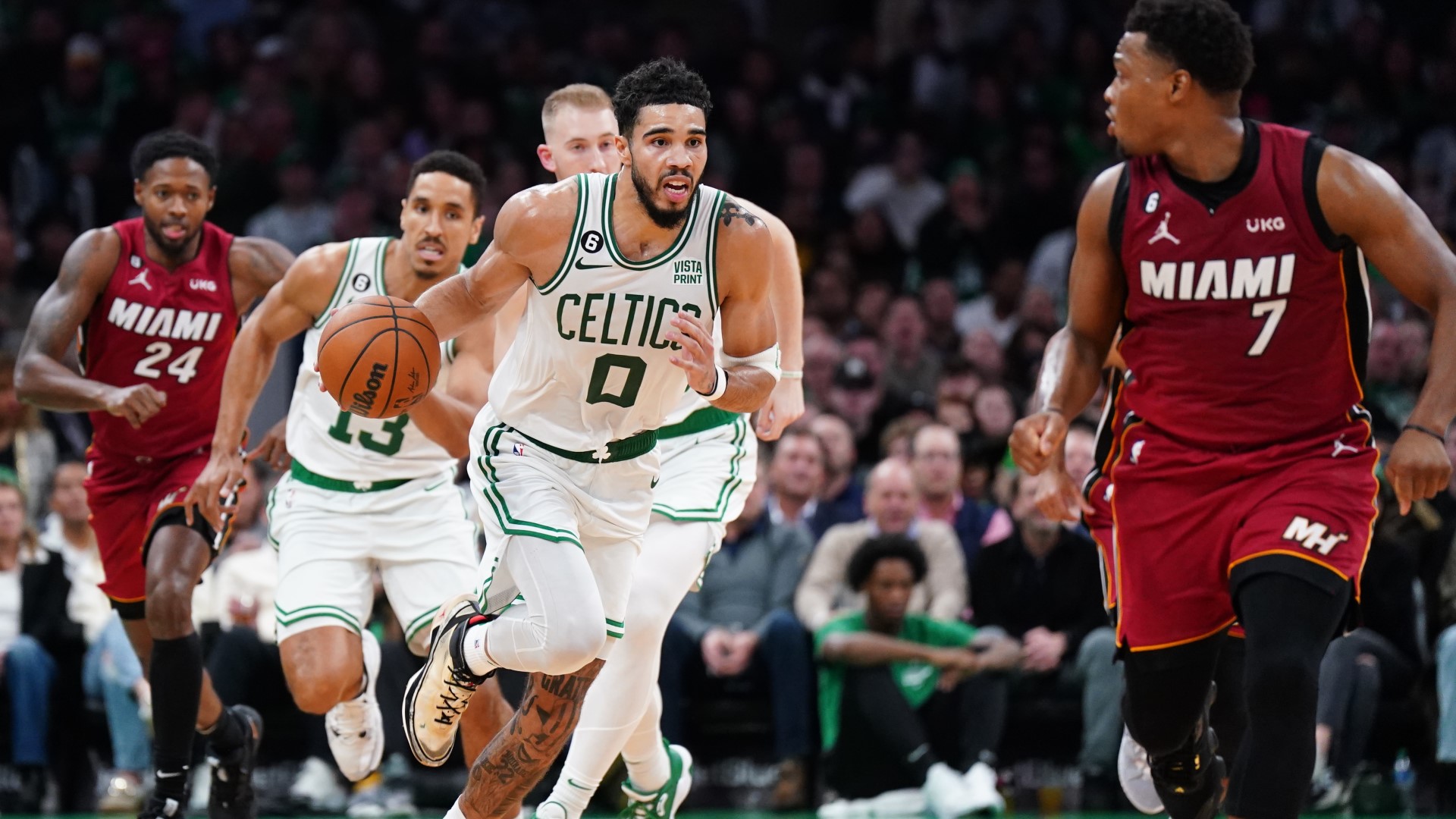Boston Celtics forward Jayson Tatum