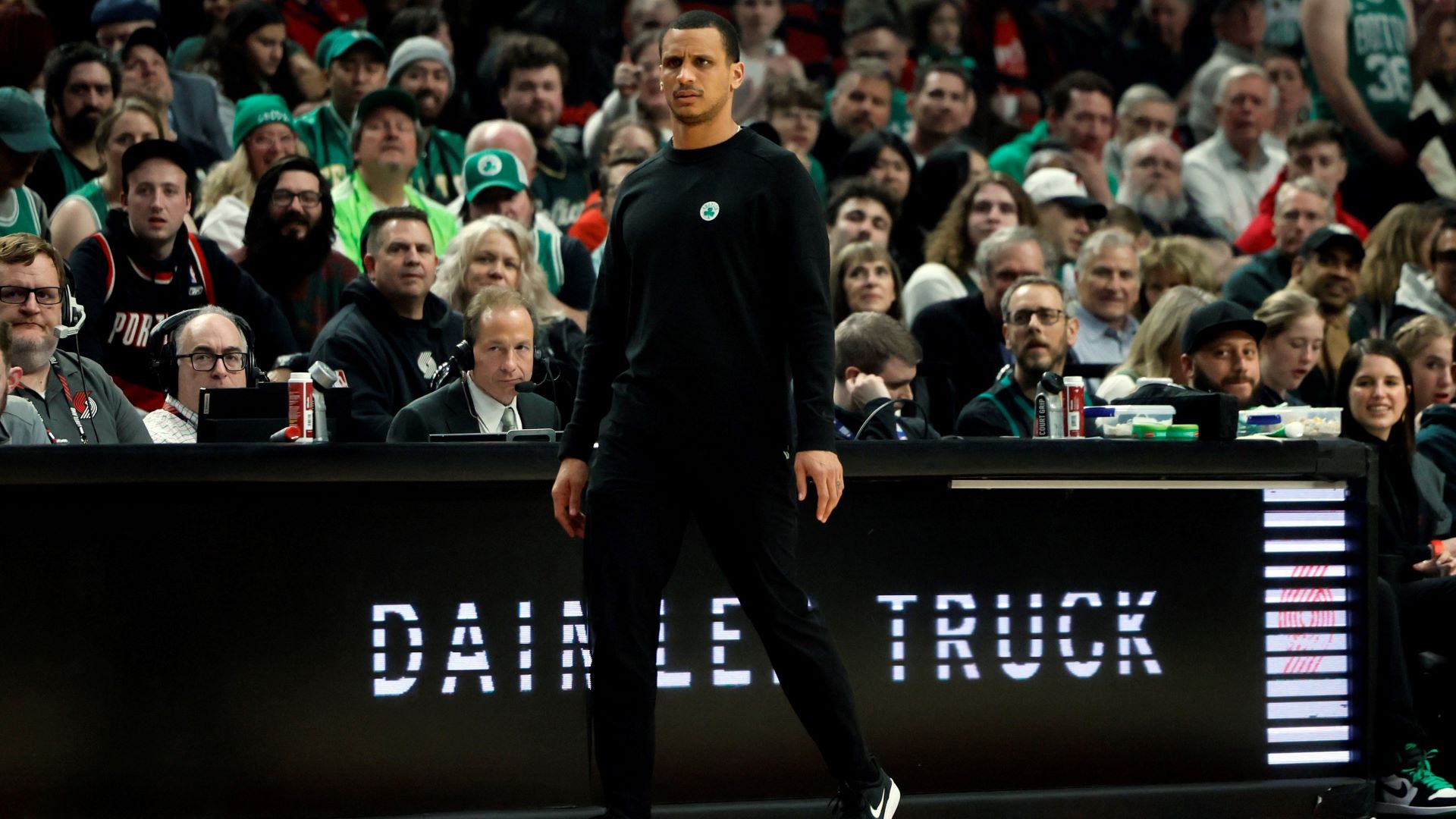 Boston Celtics head coach Joe Mazzulla