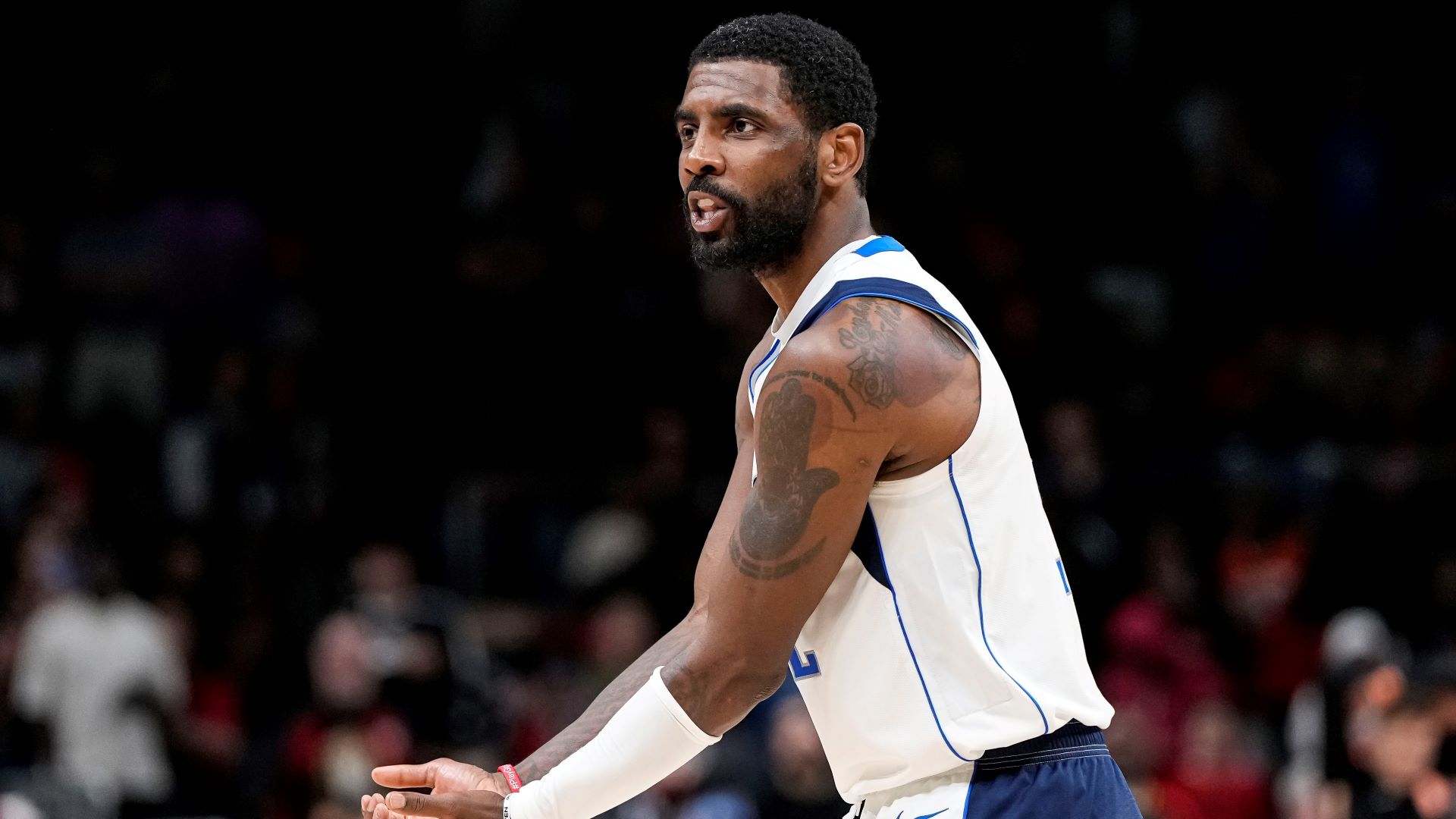 Dallas Mavericks guard Kyrie Irving