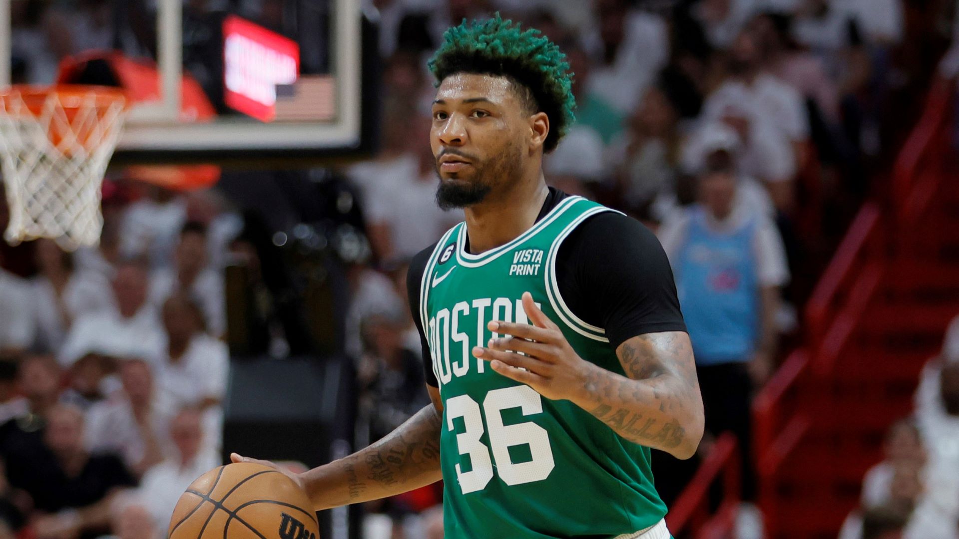 Boston Celtics guard Marcus Smart