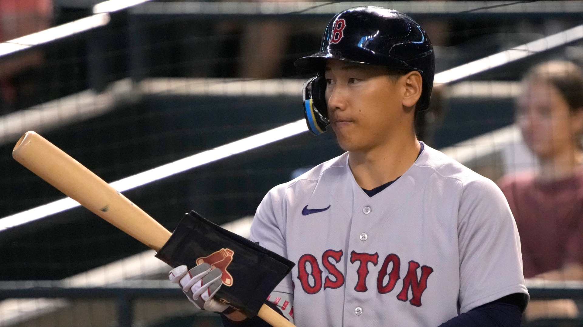 Boston Red Sox outfielder Masataka Yoshida