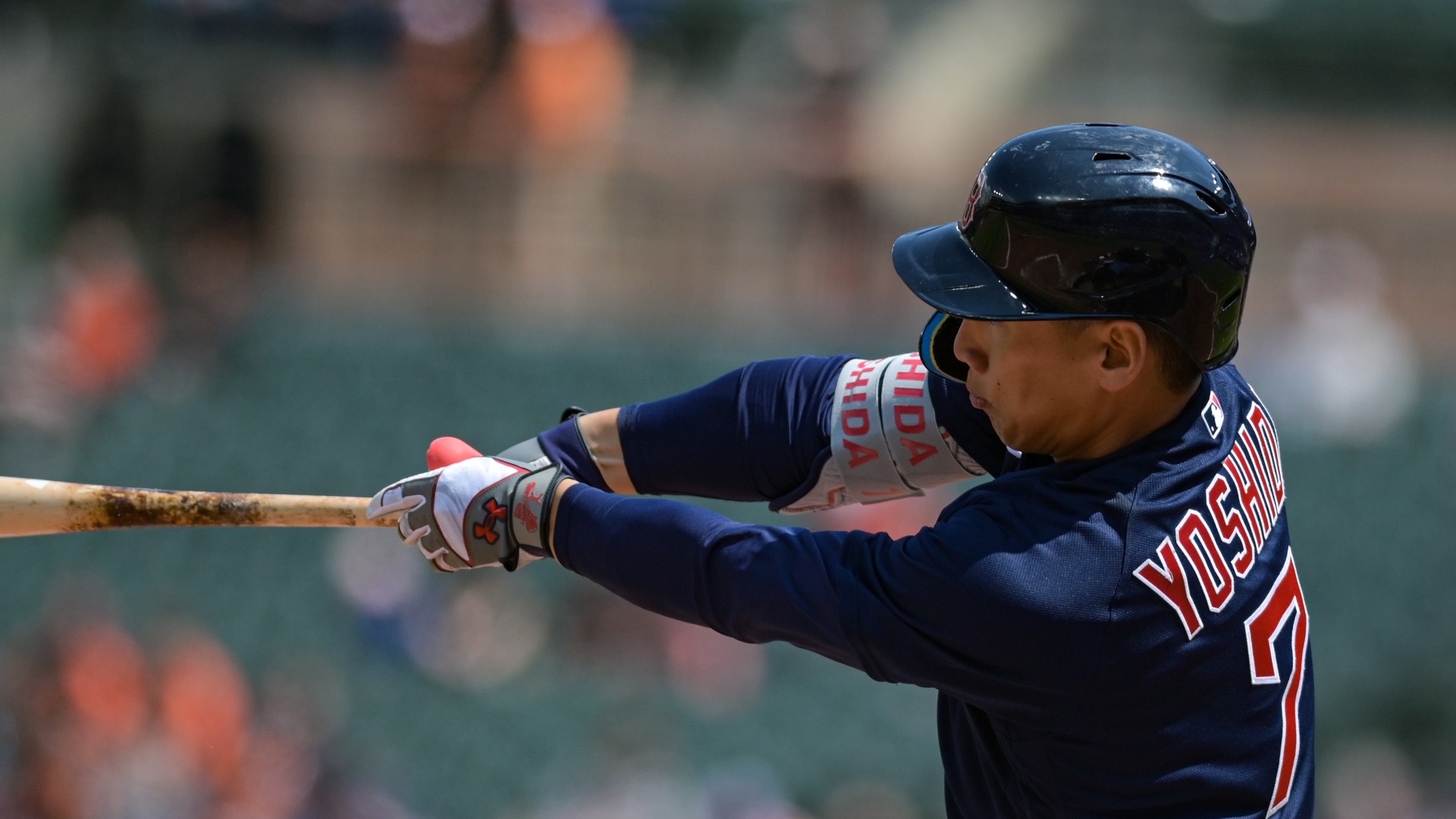 Boston Red Sox left fielder Masataka Yoshida
