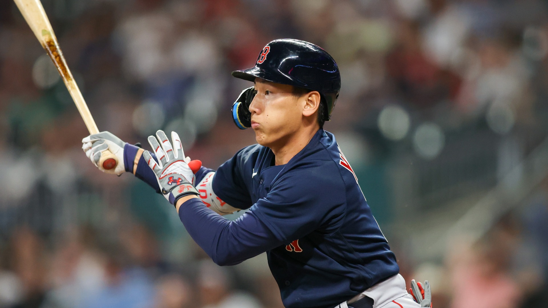 Boston Red Sox left fielder Masataka Yoshida