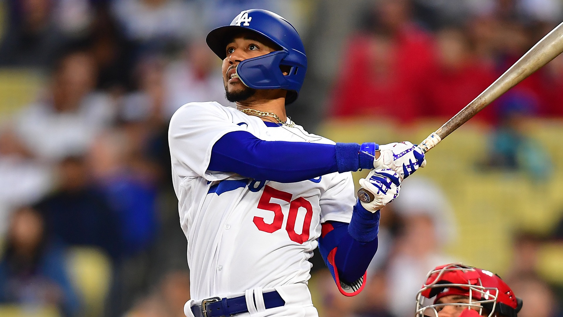 Los Angeles Dodgers outfielder Mookie Betts