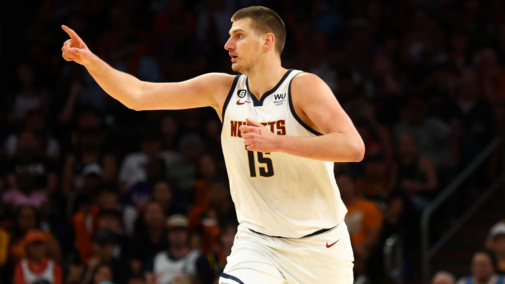 Denver Nuggets center Nikola Jokic