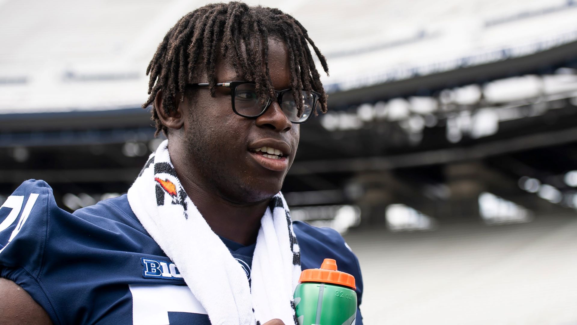 Penn State offensive tackle Olumuyiwa Fashanu