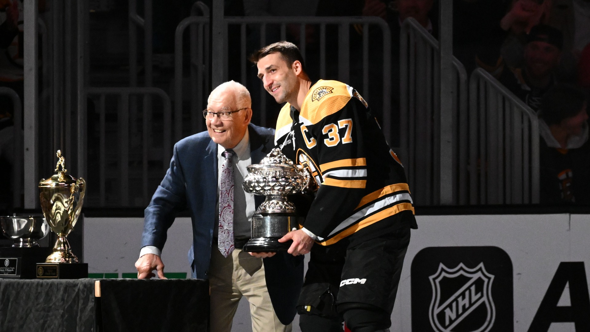 Boston Bruins center Patrice Bergeron
