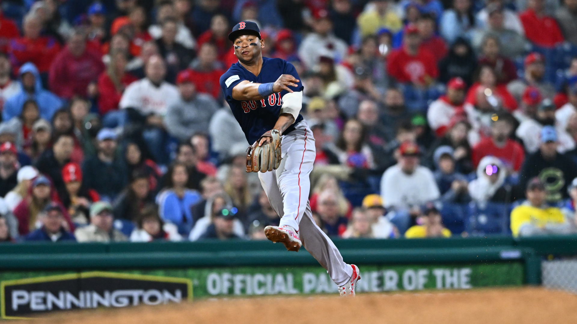Boston Red Sox third baseman Rafael Devers