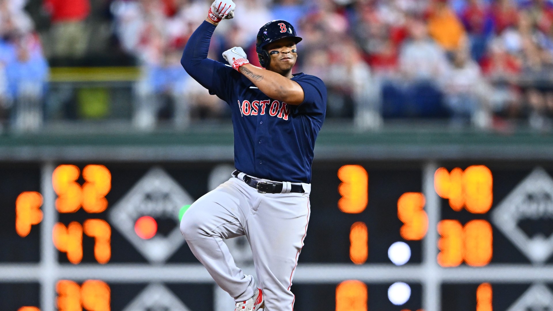Boston Red Sox third baseman Rafael Devers