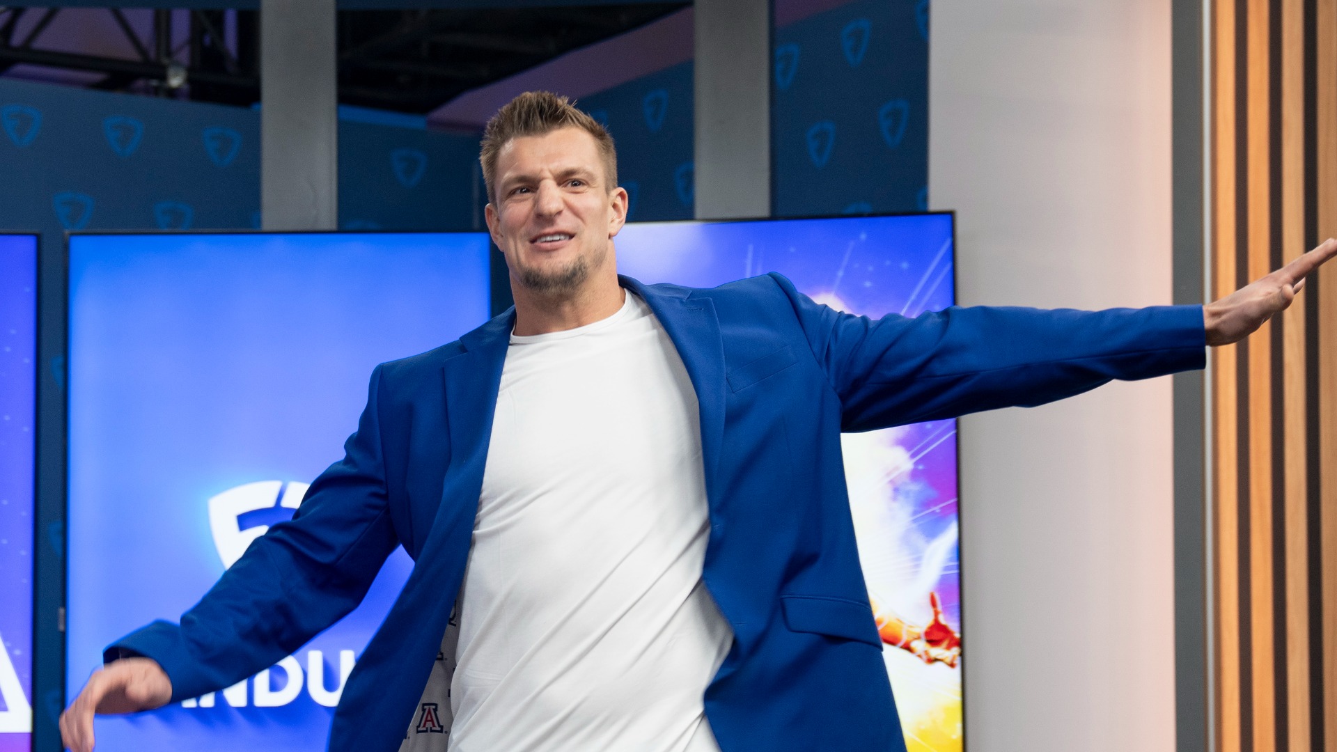 Retired NFL tight end Rob Gronkowski