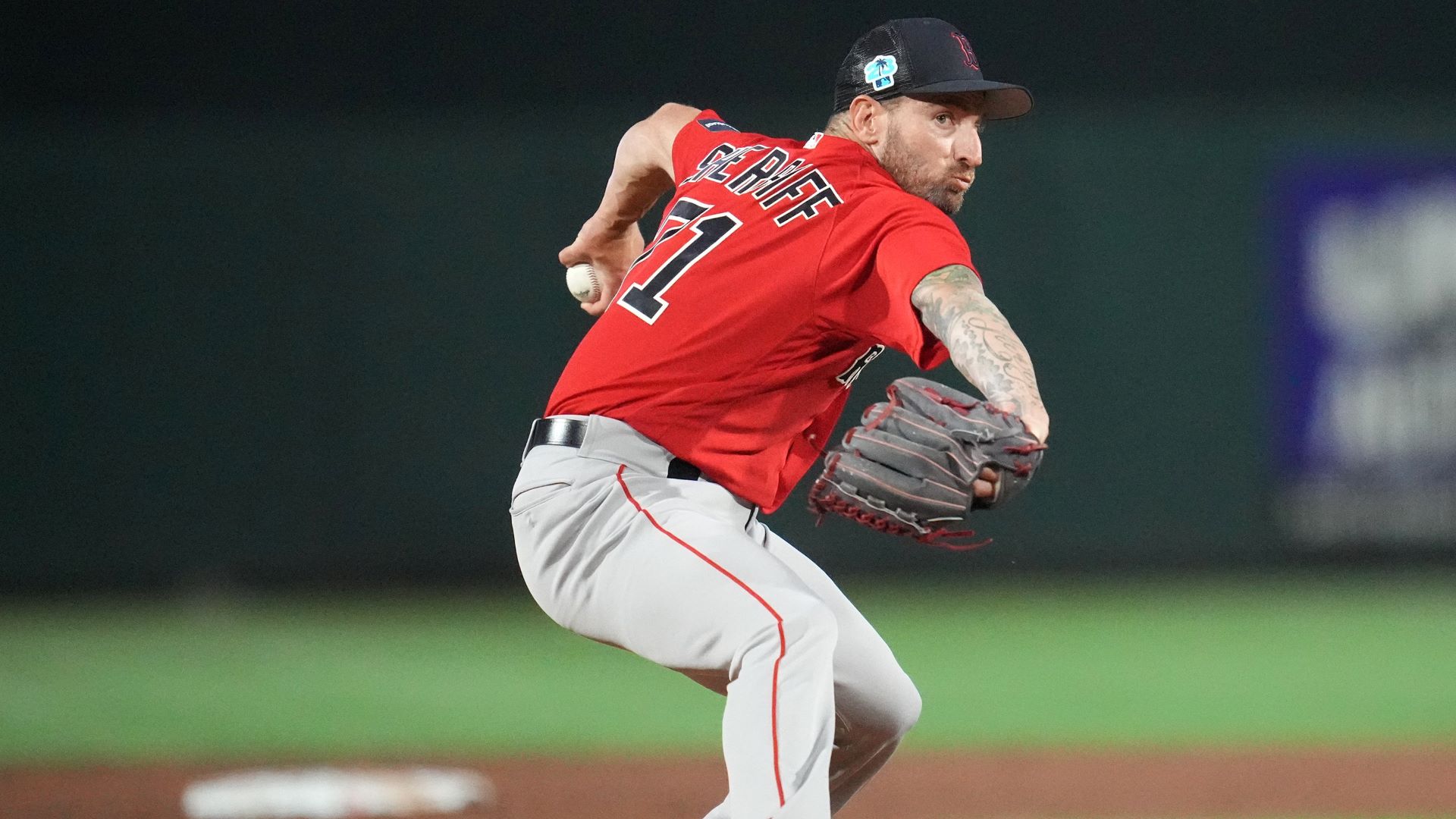 Boston Red Sox reliever Ryan Sherriff