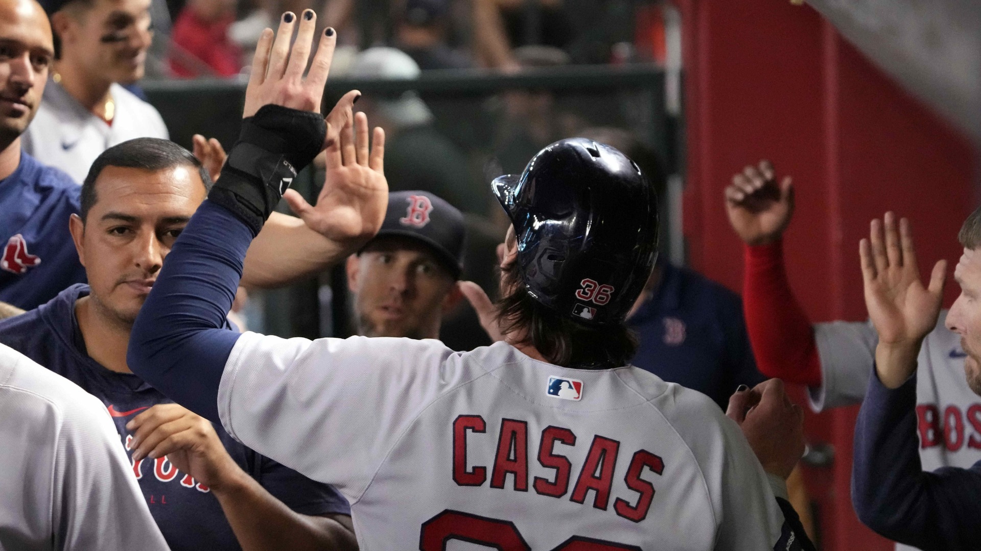 Boston Red Sox first baseman Triston Casas