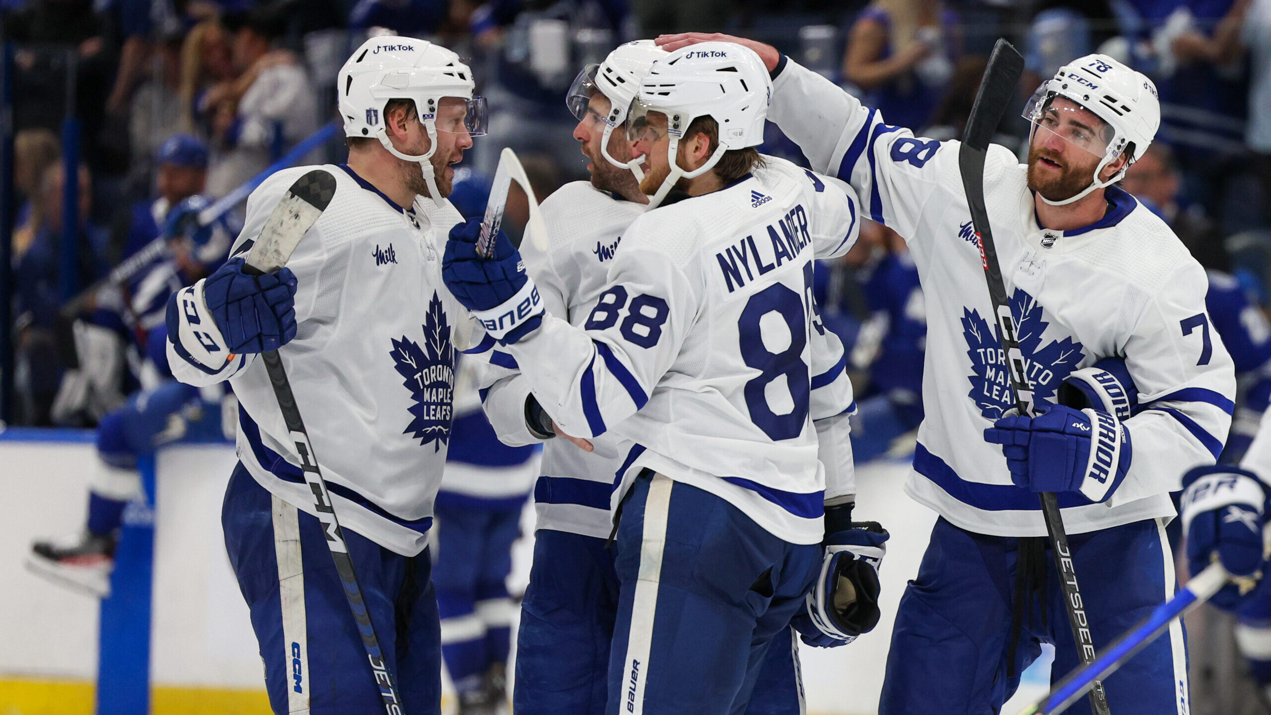 NHL: Stanley Cup Playoffs-Toronto Maple Leafs at Tampa Bay Lightning