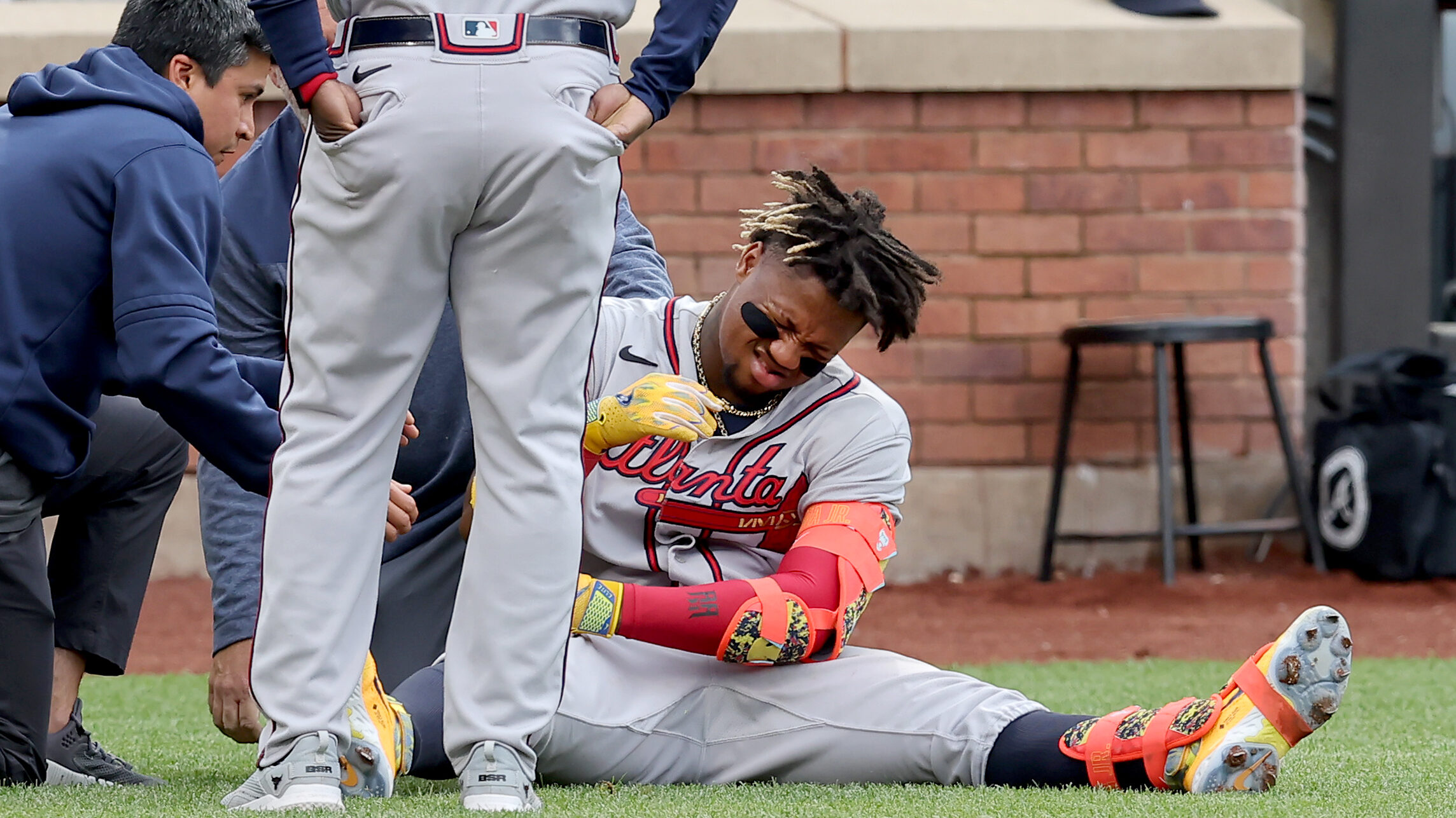 MLB: Atlanta Braves at New York Mets-Game 2