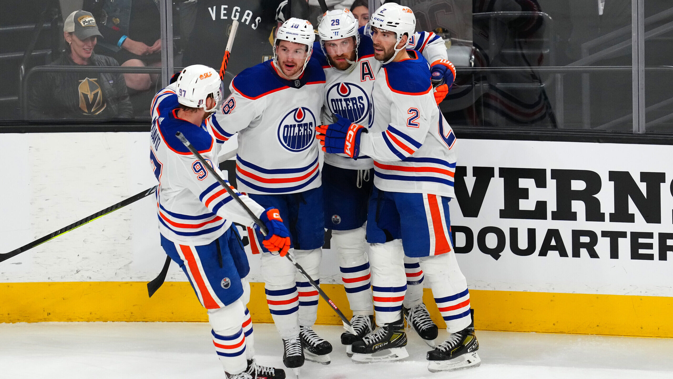 NHL: Stanley Cup Playoffs-Edmonton Oilers at Vegas Golden Knights