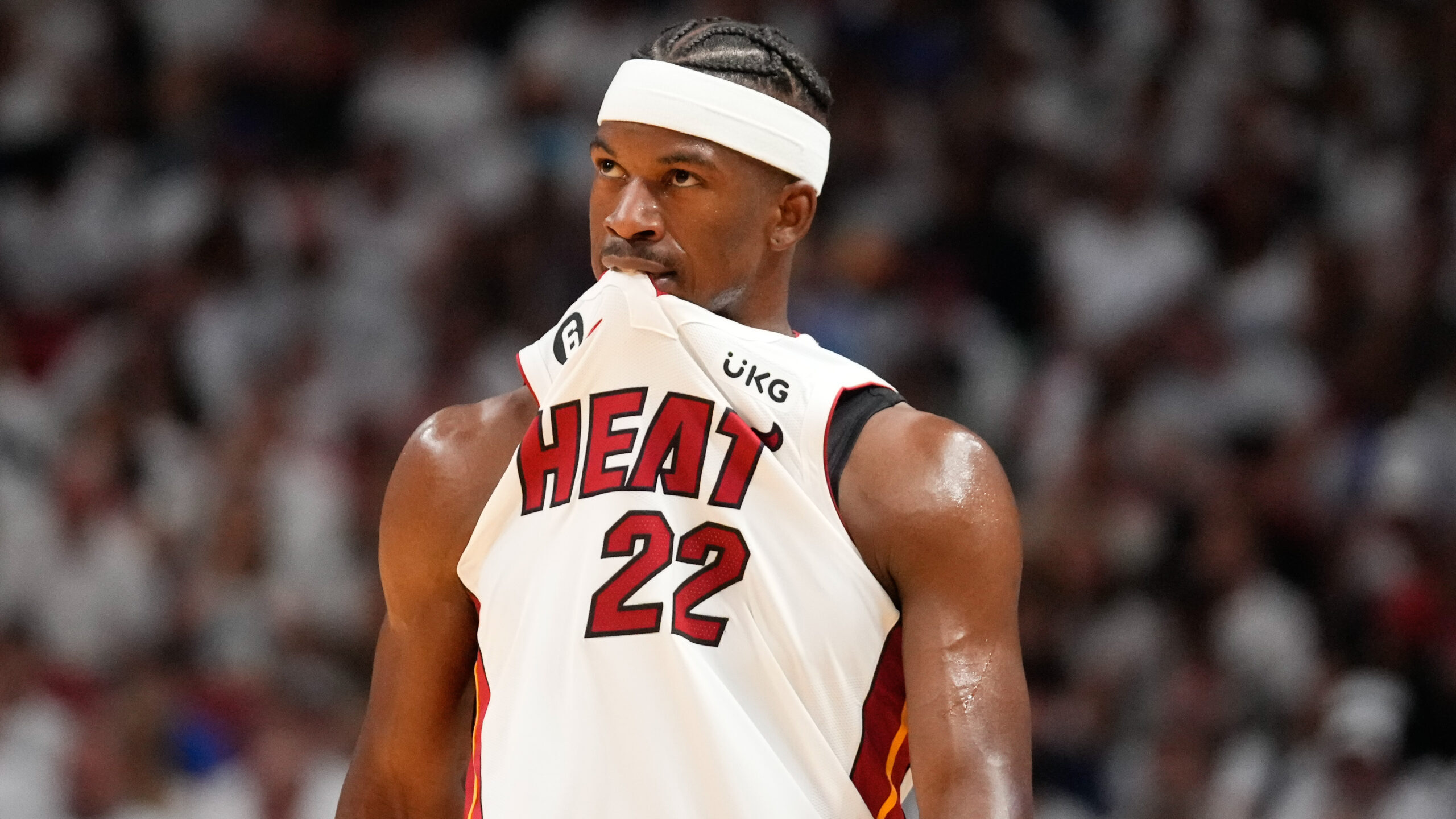 NBA: Playoffs-New York Knicks at Miami Heat