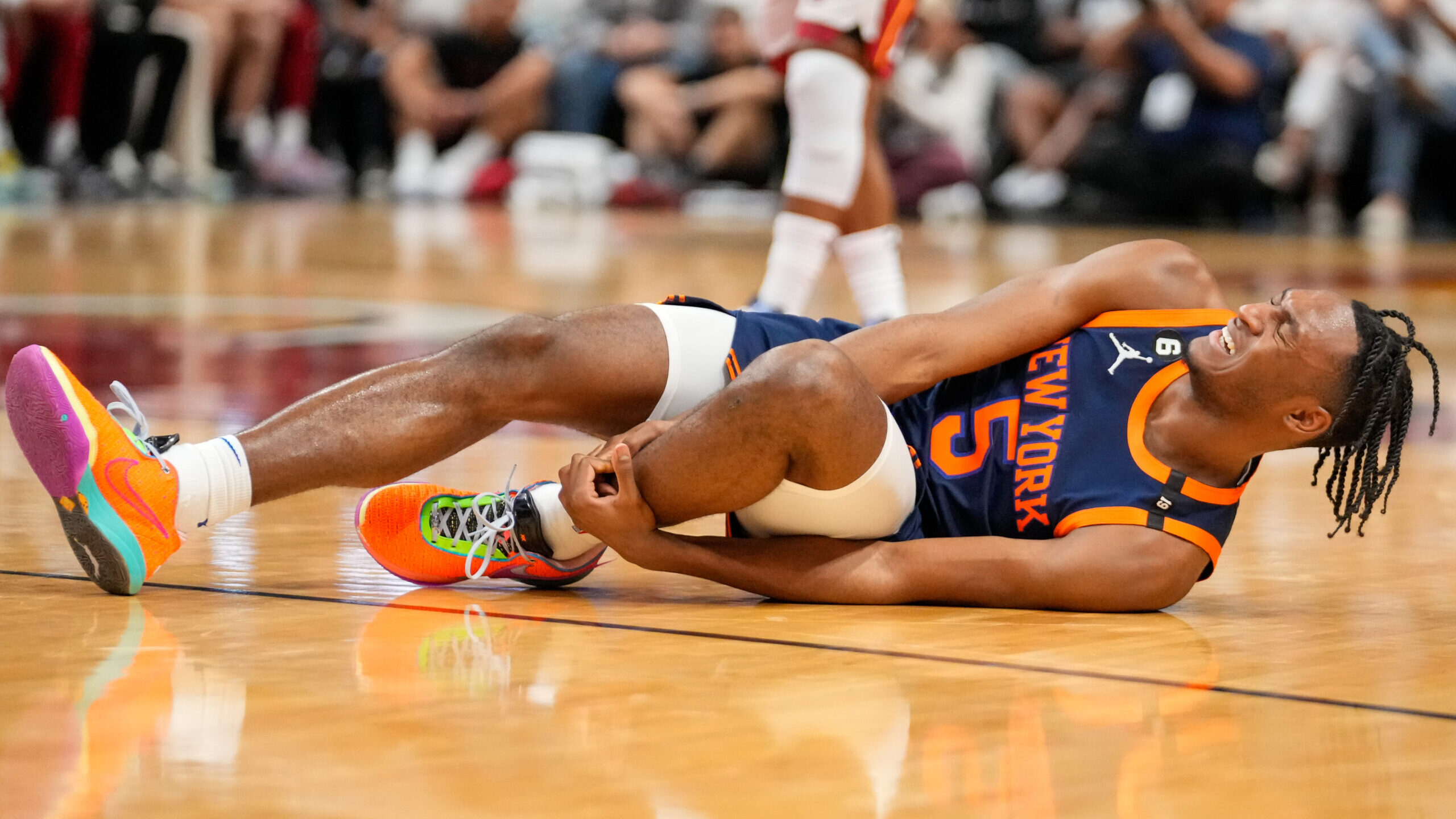 NBA: Playoffs-New York Knicks at Miami Heat